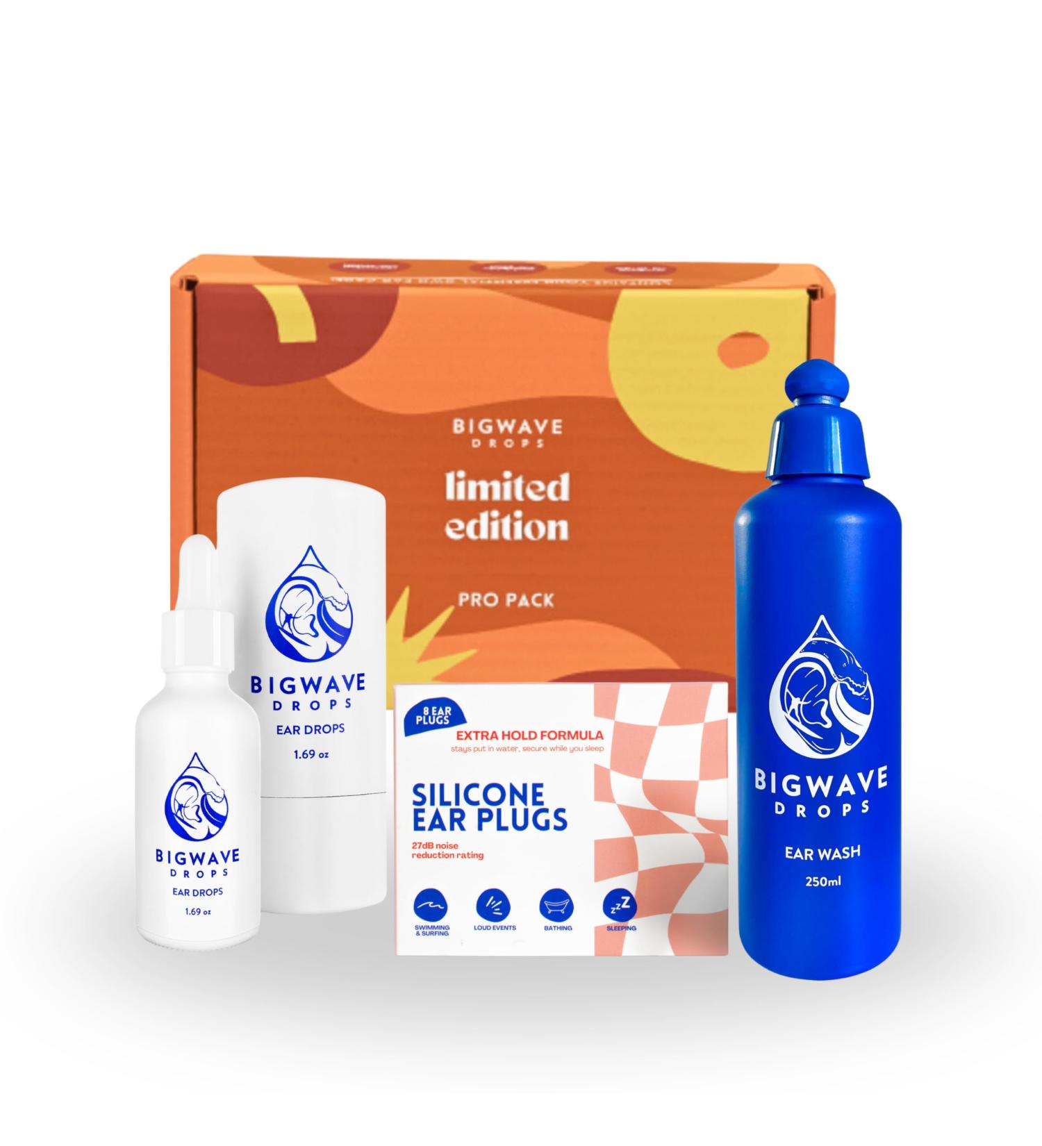 Ocean Box Swimmer Gift - Includes Ear Drops Ear Wash & Silicone Ear Plugs - Gift Boxes for Athletes Divers Travelers & More - Ear Care Products for Men Women Kids & Adults Brown Orange One Size - Buy Online on GoSupps.com