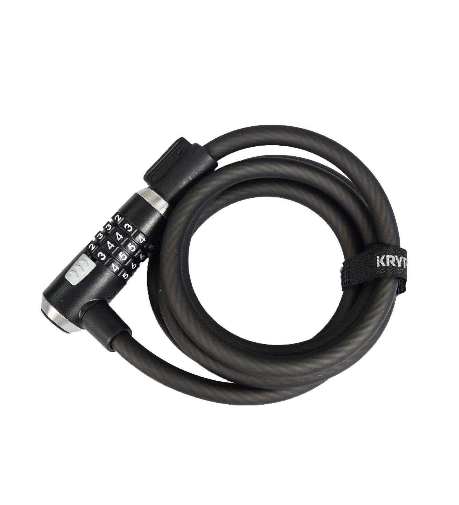 Kryptonite KryptoFlex Key Cable Bicycle Lock 6' Combo - Secure Your Bike with Ease - Buy Online on GoSupps.com