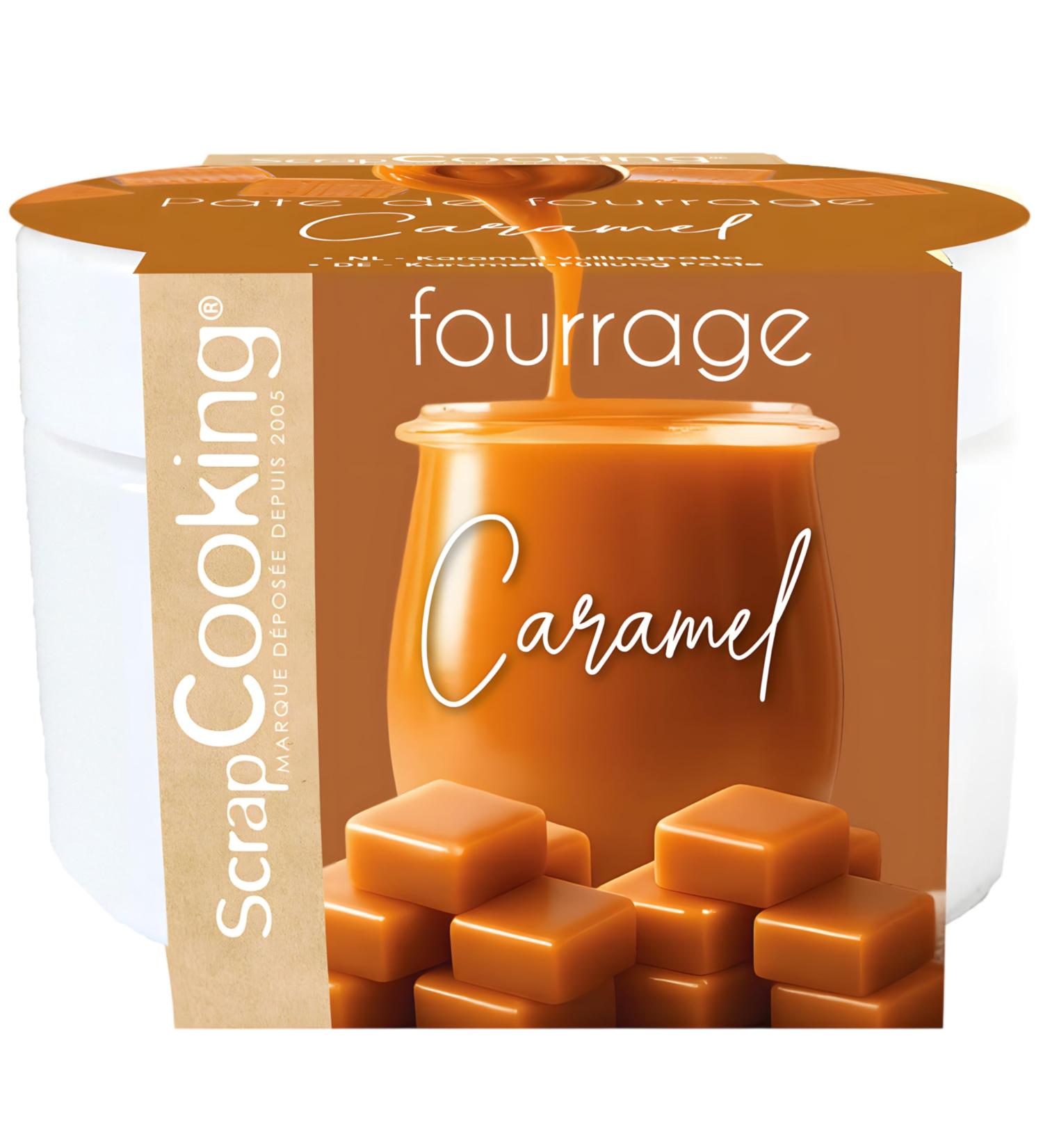 ScrapCooking - P te de Fourrage Caramel 200 g - Pour Fourrer Tablettes clairs Macarons G teaux B ches de No l Cookies Cheesecakes & P tisseries - 4640 - Buy Online on GoSupps.com