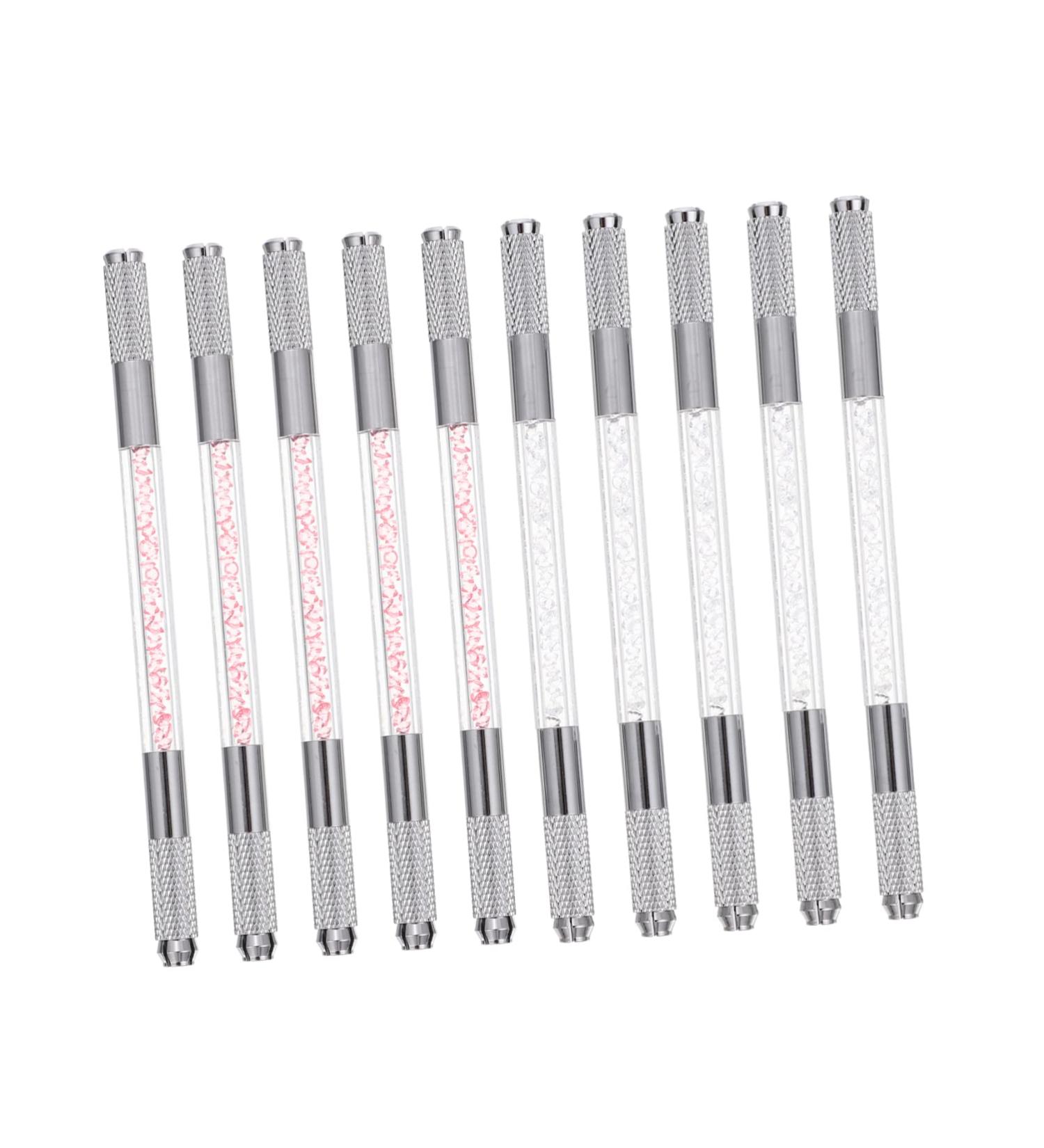 Hemoton 10pcs Looking Mutitool Tools Transparent Lasting Pencils Pen Multitools Long Eyebrow Tool Dual - Buy Online on GoSupps.com