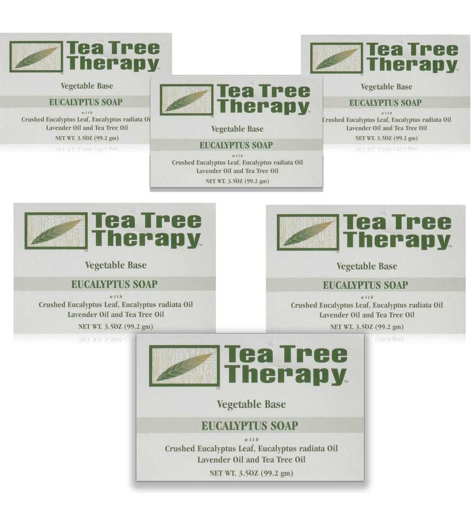Tea Tree Therapy Eucalyptus Soap 3.5 oz (99.2 g)