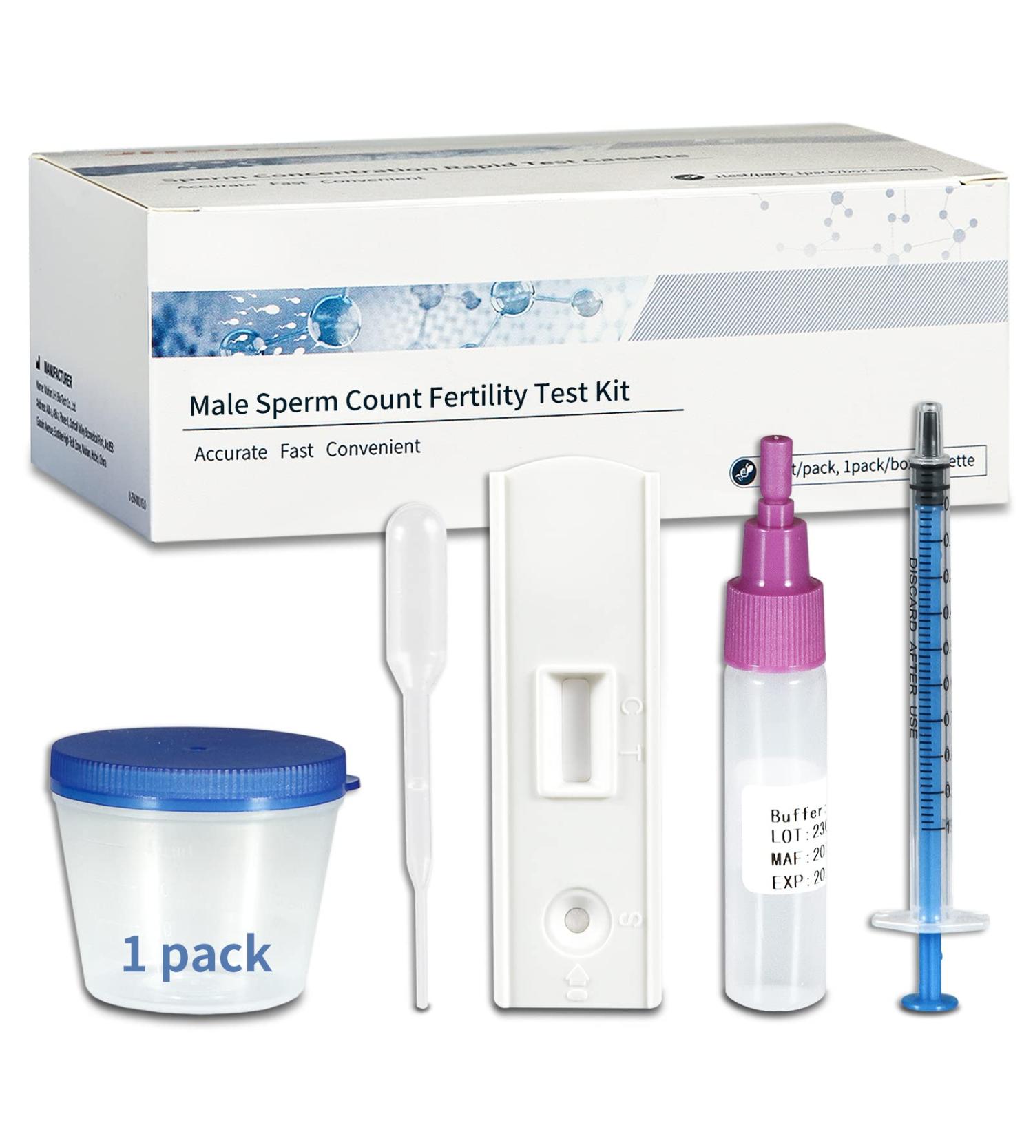 Male Fertility Home Test Kit - Check Sperm Counts. Accurate, Easy-to-Read Results. Private & Convenient - Buy Online on GoSupps.com