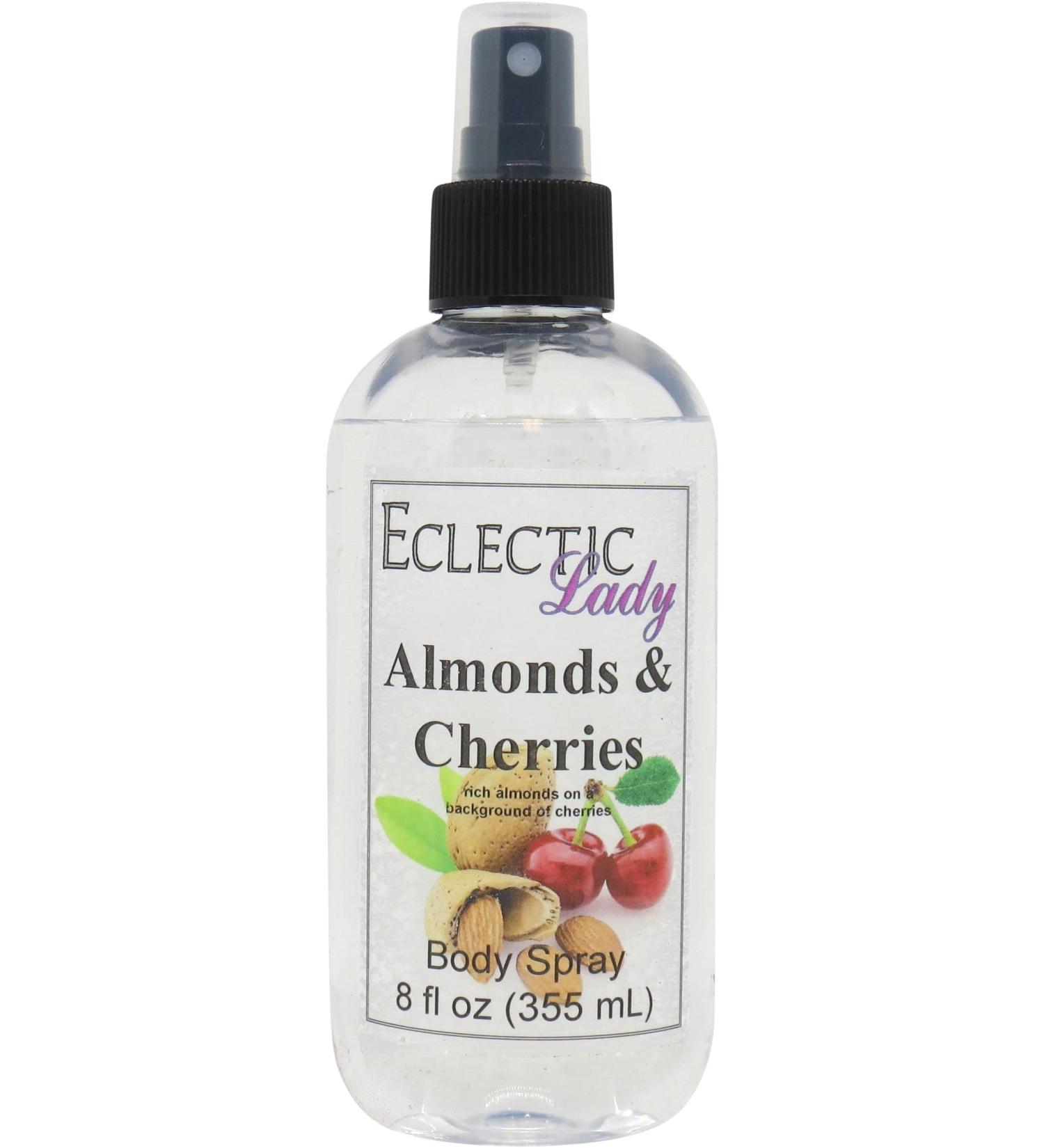 Almonds And Cherries Body Spray Body Mist for Women with Clean Light & Gentle Fragrance Long Lasting Perfume with Comforting Scent for Men & Women Cologne with Soft Subtle Aroma For Daily Use Regular Strength 8 Fl Oz (Pack of 1) - Buy Online on GoSupps.com