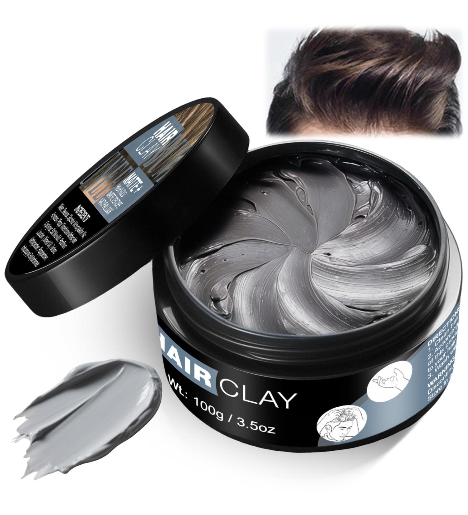 Styling Clay 100g Hair Styling Matte Clay Cire Fixante Cheveux Strong Hold Hair Cire For Men Strong Moulding P te Cheveux l'Argile Court Moyen et Long - Buy Online on GoSupps.com