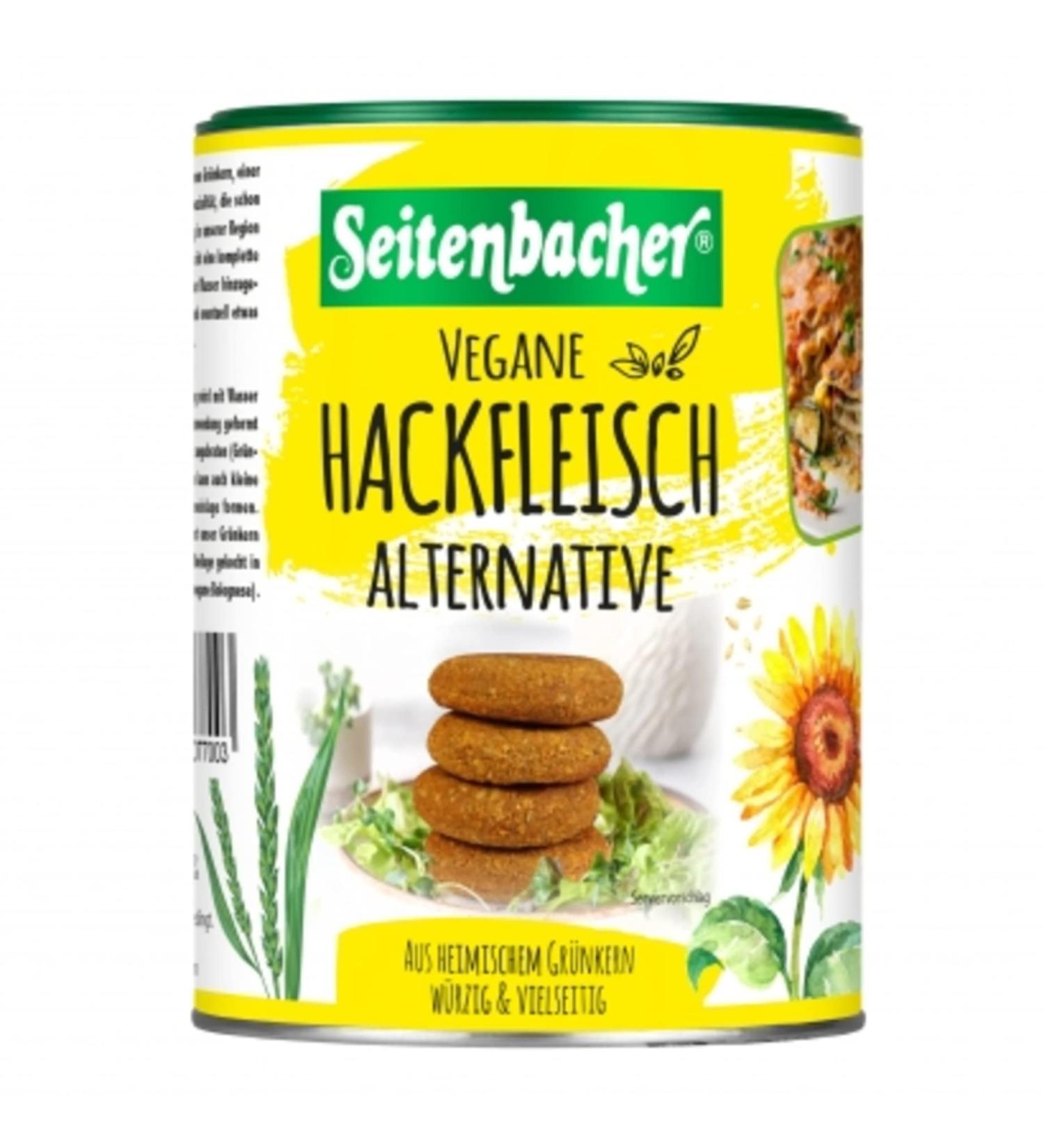Seitenbacher Gr nkern Hackfleisch Alternative - Vegan Lactose-Free Soy-Free - Perfect for Bolognese Lasagne Burgers & Curry - 3 Pack (3 x 400g) - Buy Online on GoSupps.com