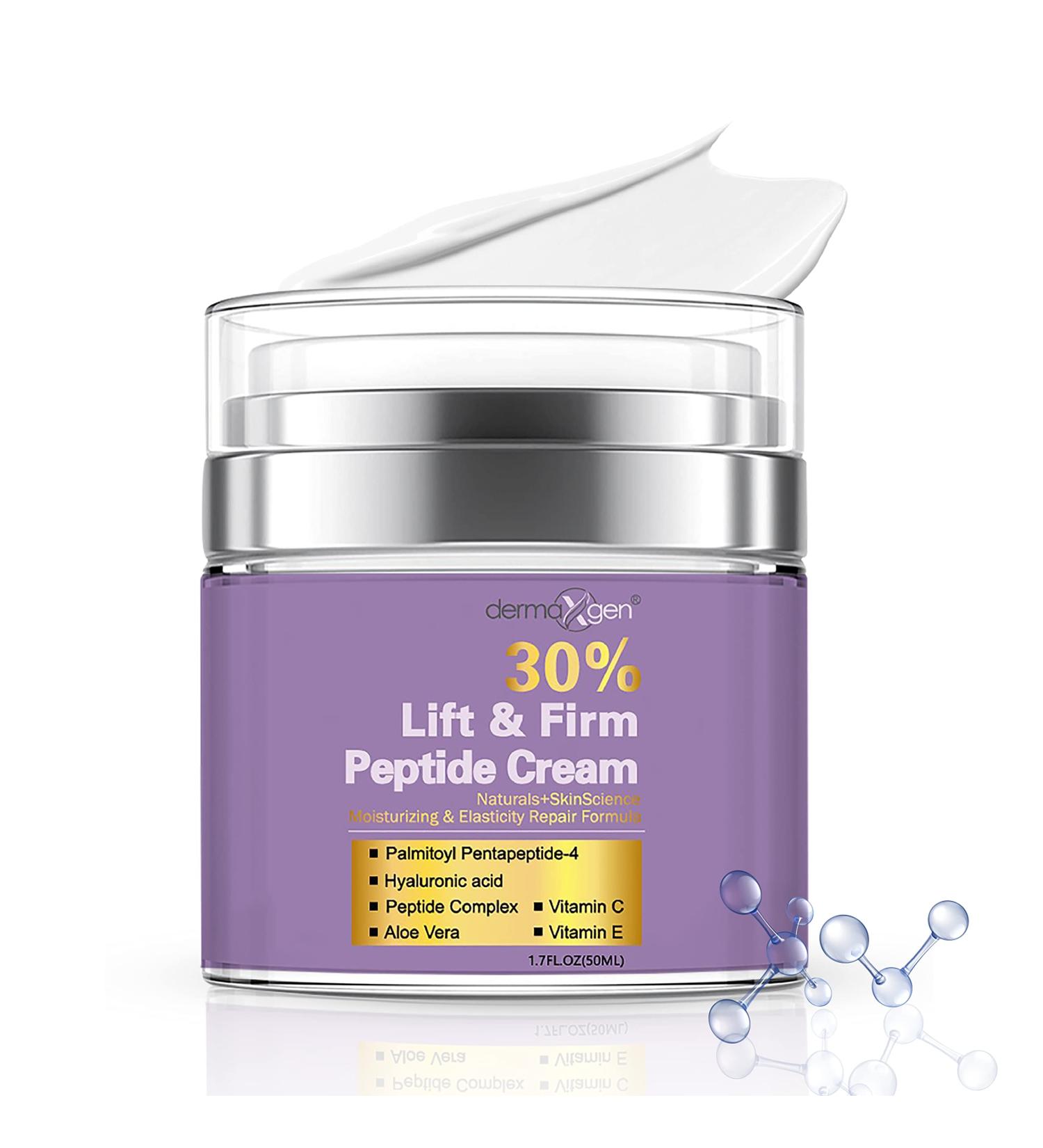 30% Matrixyl 3000 Face Cream - Anti-Aging Skin Elasticity Repair with Peptides Vitamins C & E Hyaluronic Acid & Aloe Vera - Firming & Lifting Solution (1.7 fl oz - Buy Online on GoSupps.com