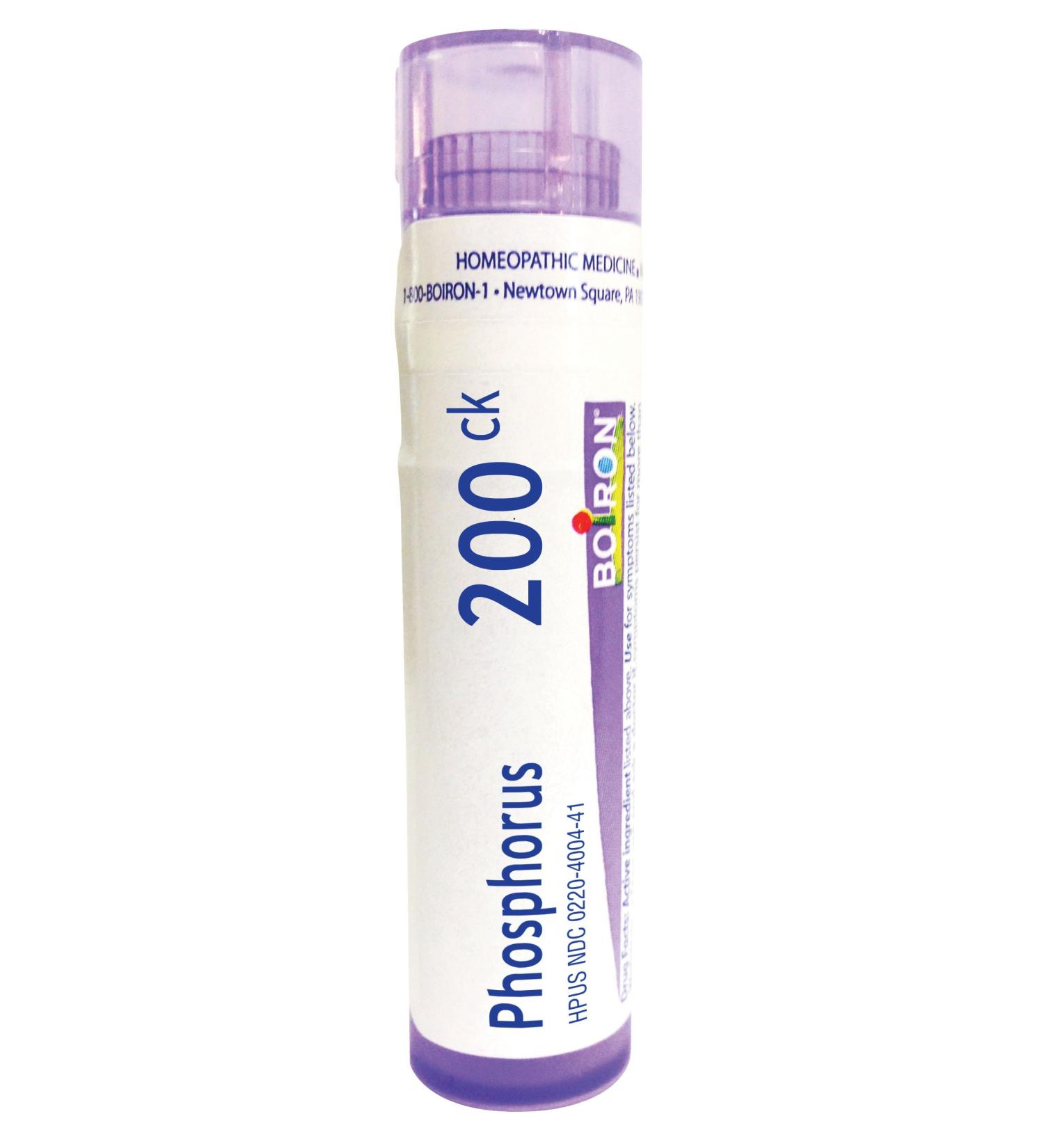 Buy Boiron Phosphorus 200CK - 80 Pellets | Homeopathic Remedy - Buy Online on GoSupps.com