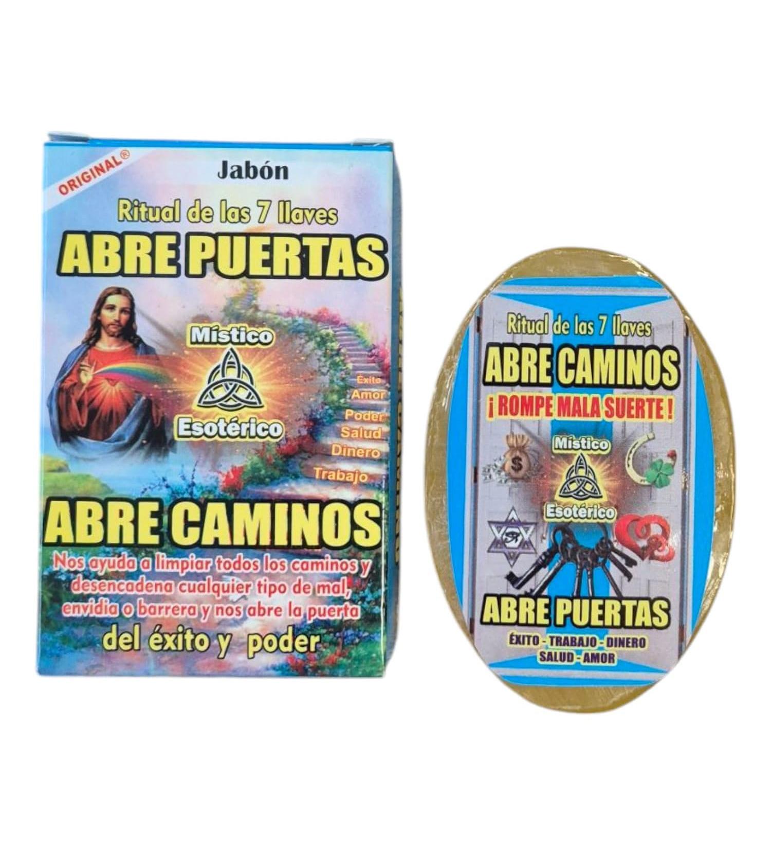  BOEMY Ritual esoteric soap of the 7 keys - opens the paths of 100g with glycerin and horseshoe amulet - Buy Online on GoSupps.com