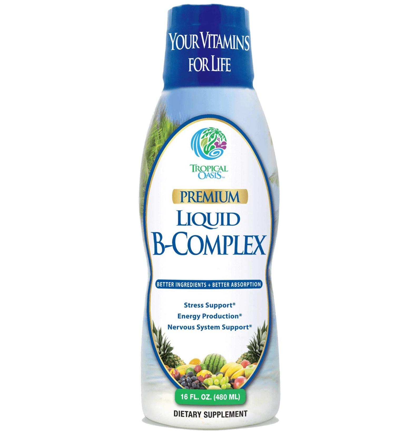 Tropical Oasis Liquid B COMPLEX (16 oz)