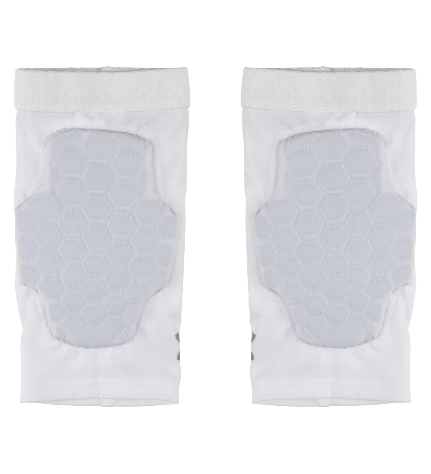 Under Armour Volleyball Elbow Pads - Youth & Adult Small White | Top Protection for Court Performance - Buy Online on GoSupps.com
