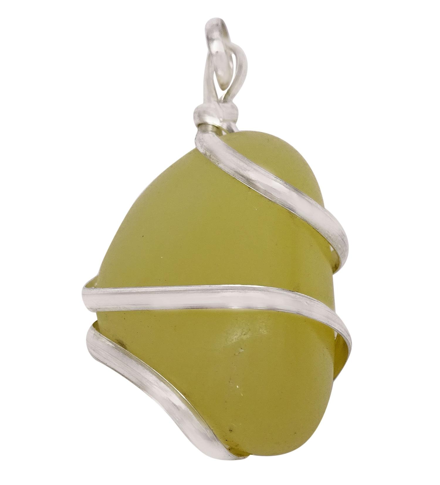 Harmonize Yellow Aventurine Stone Wire Wrapped Reiki Healing Gemstone Pendant Spiritual Gemstones - Buy Online on GoSupps.com