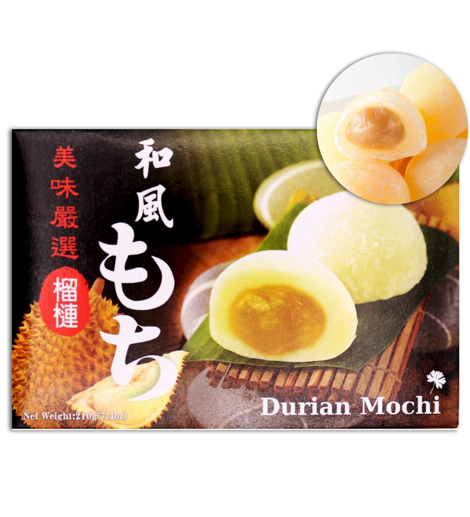Japanese Durian Mochi - 7.4oz (Pack of 1) | Authentic Asian Delight - Buy Online on GoSupps.com
