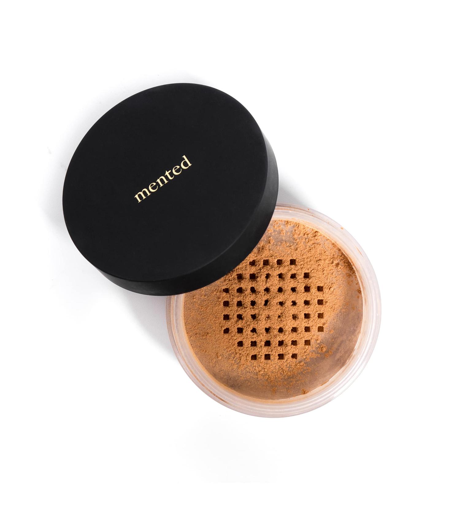 Mented Cosmetics Skin Silk Loose Setting Powder - Talc Free Perfect for Medium to Dark Skin - Ideal Setting Powder for Black Women - Buy Online on GoSupps.com