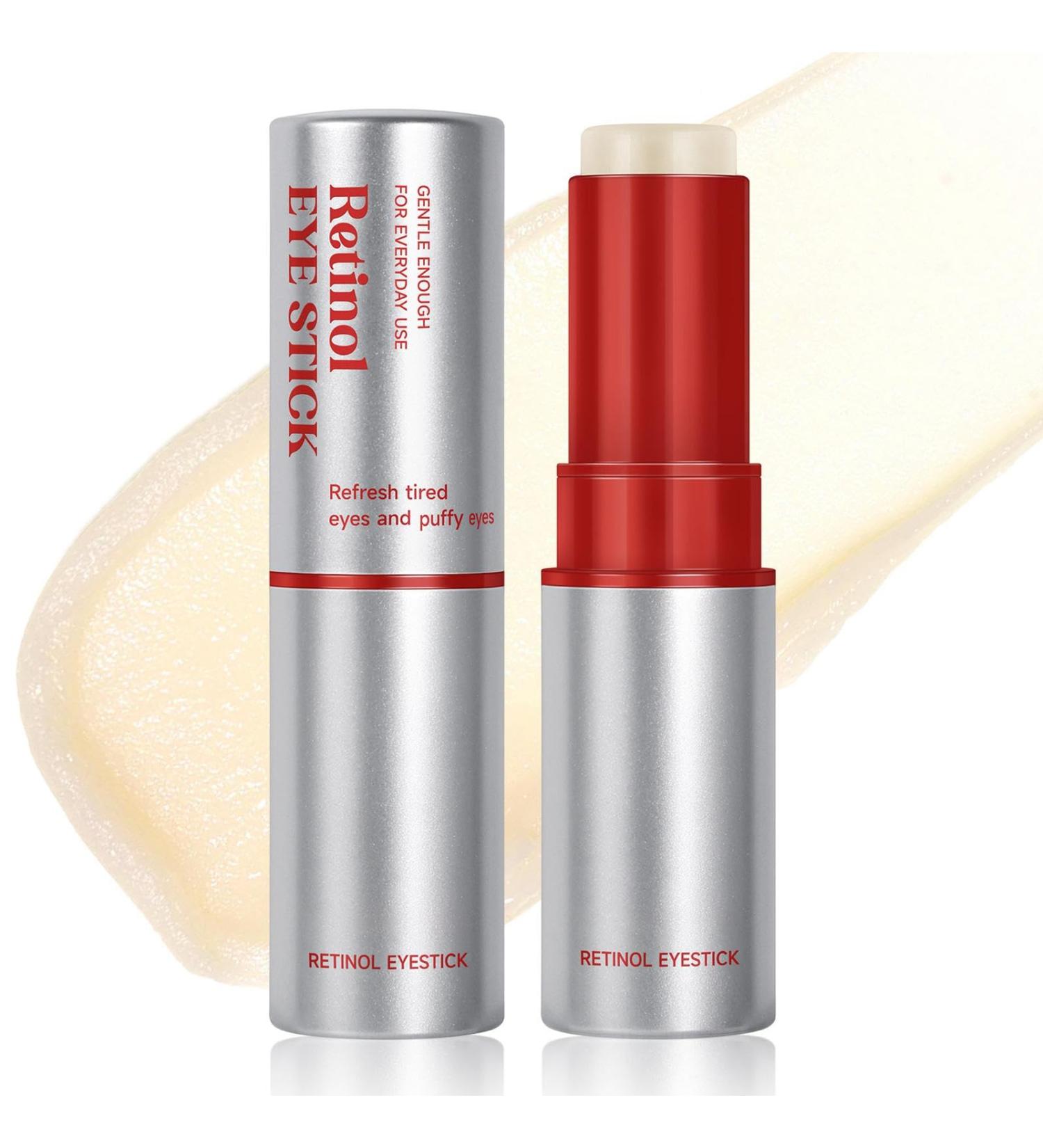  JPSDOWS Retinol eye cream | Firming under-eye stick | Retinol eye stick for dark circles retinol eye cream for wrinkles firming under-eye stick - Buy Online on GoSupps.com