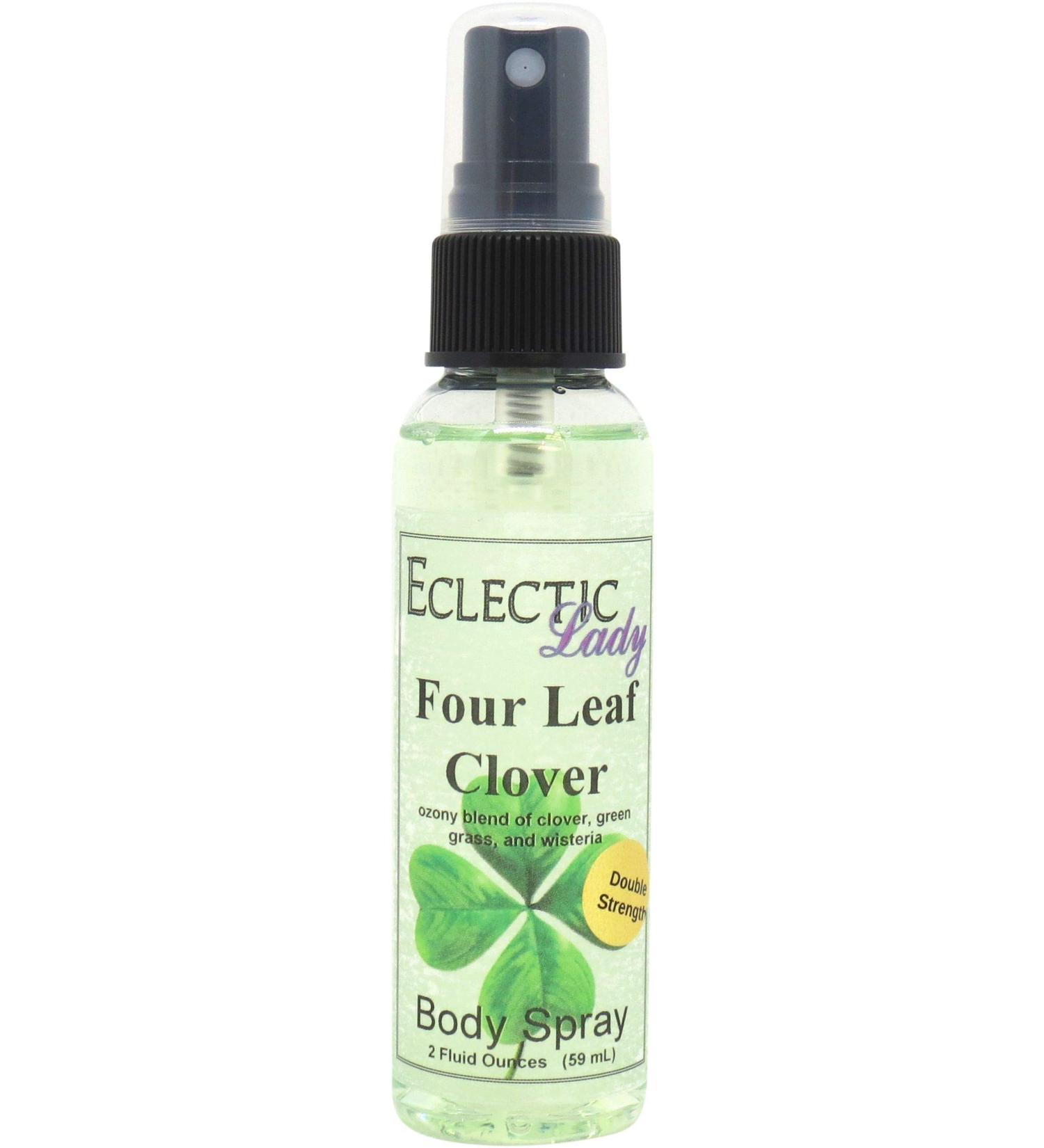 Four Leaf Clover Body Spray (Double Strength) 2 ounces Body Mist for Women with Clean Light & Gentle Fragrance Long Lasting Perfume with Comforting Scent for Men & Women Cologne with Soft Subtle 2 Fluid Ounces (Double Strength) - Buy Online on GoSupps.com
