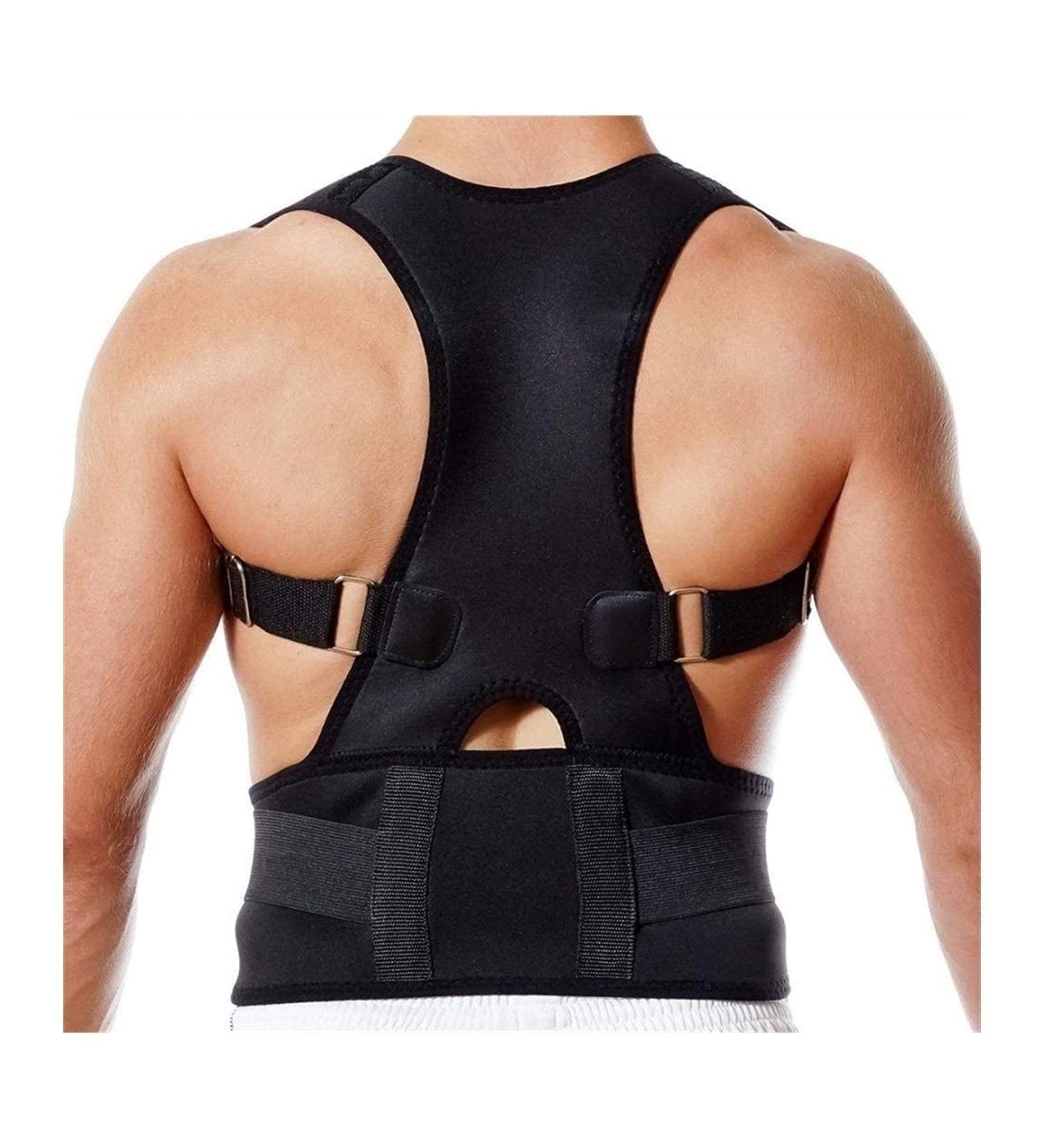 Posture Corrector for Women Men Back Brace Waist Trainer Corset Body Shaper Straightener Shoulder Upright Support Trainer for Body Correction Neck Pain Relief (Size : X-Large) (4XL) (Small) - Buy Online on GoSupps.com