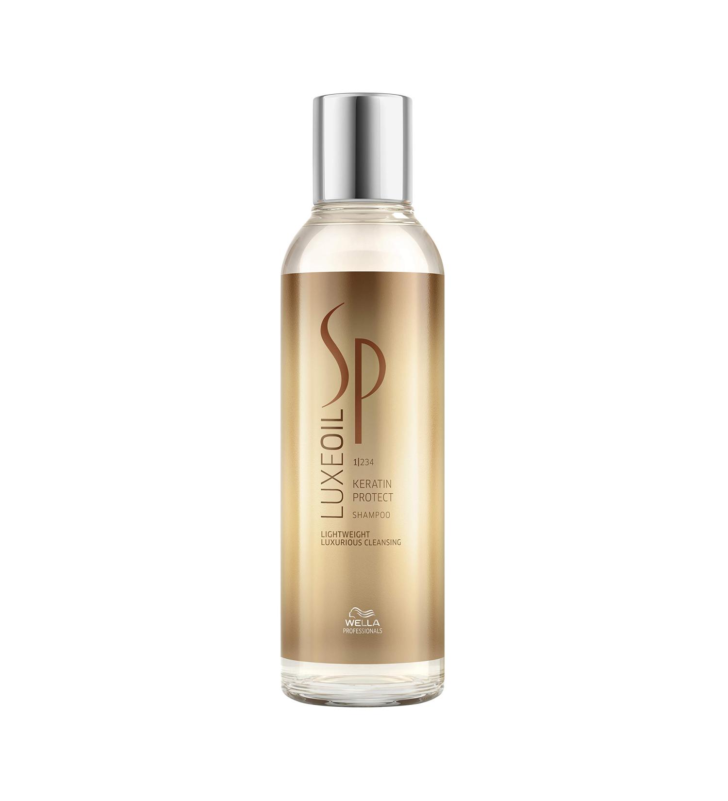 Wella Professionals - Repairing Shampoo - Luxe Oil Keratin Restore Shampoo - 200 ml - Buy Online on GoSupps.com