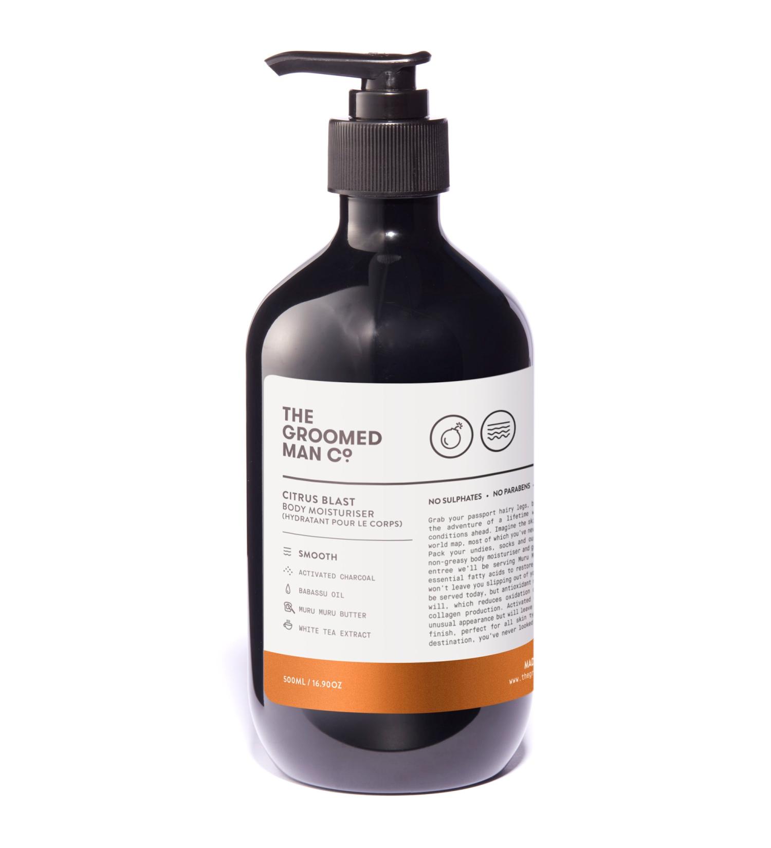 The Groomed Man TGM Citrus Blast Body Moisturiser 500 ml