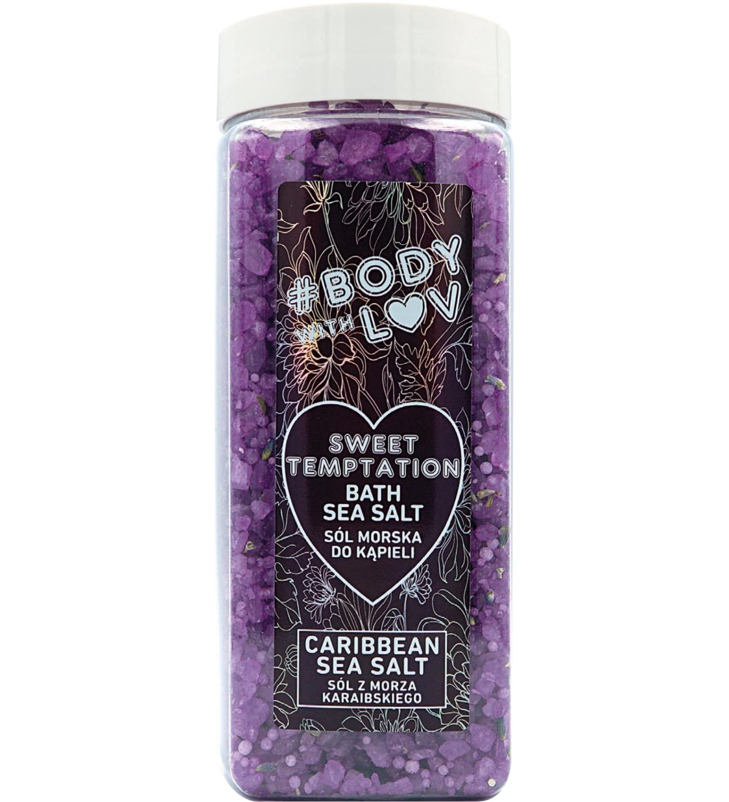 Caribbean Sea Salt for Bath - Sweet Temptation 500 g