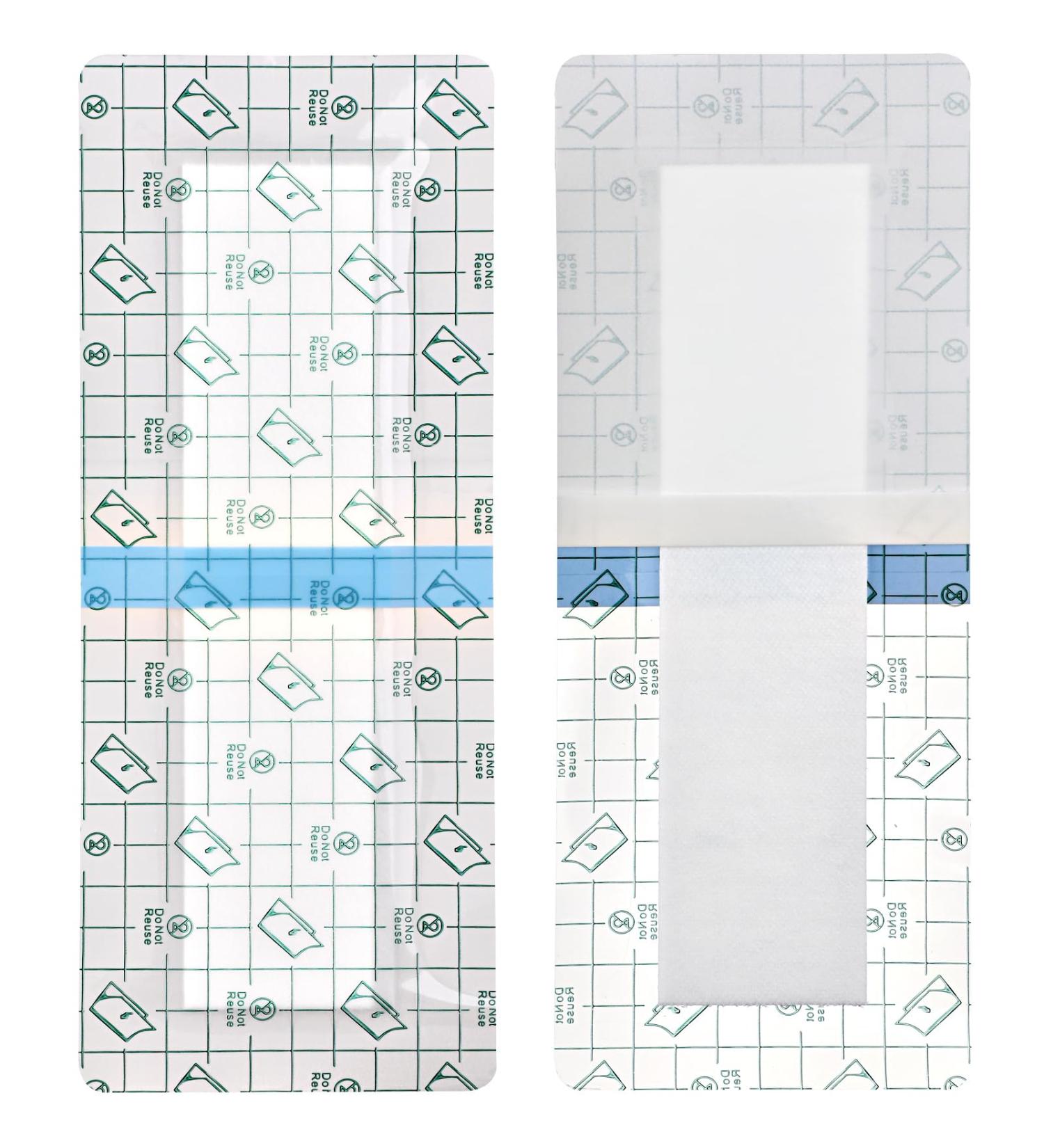 14 Pcs Waterproof Bandage 4x12 for Post Knee & Hip Surgery | Surgical Incision & Wound Cover Dressings - Buy Online on GoSupps.com
