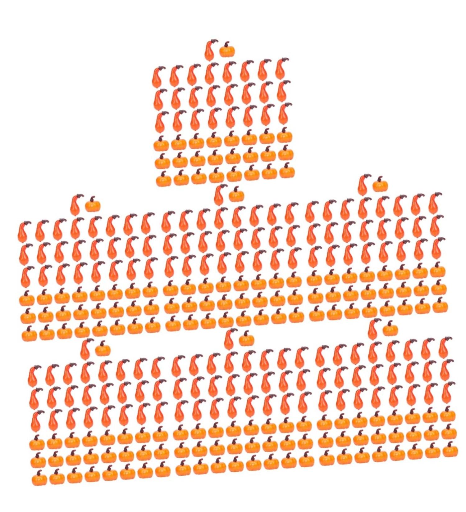 ABOOFAN 350 Pcs Pumpkin Ornaments Fireplace Little Pumpkin - Buy Online on GoSupps.com