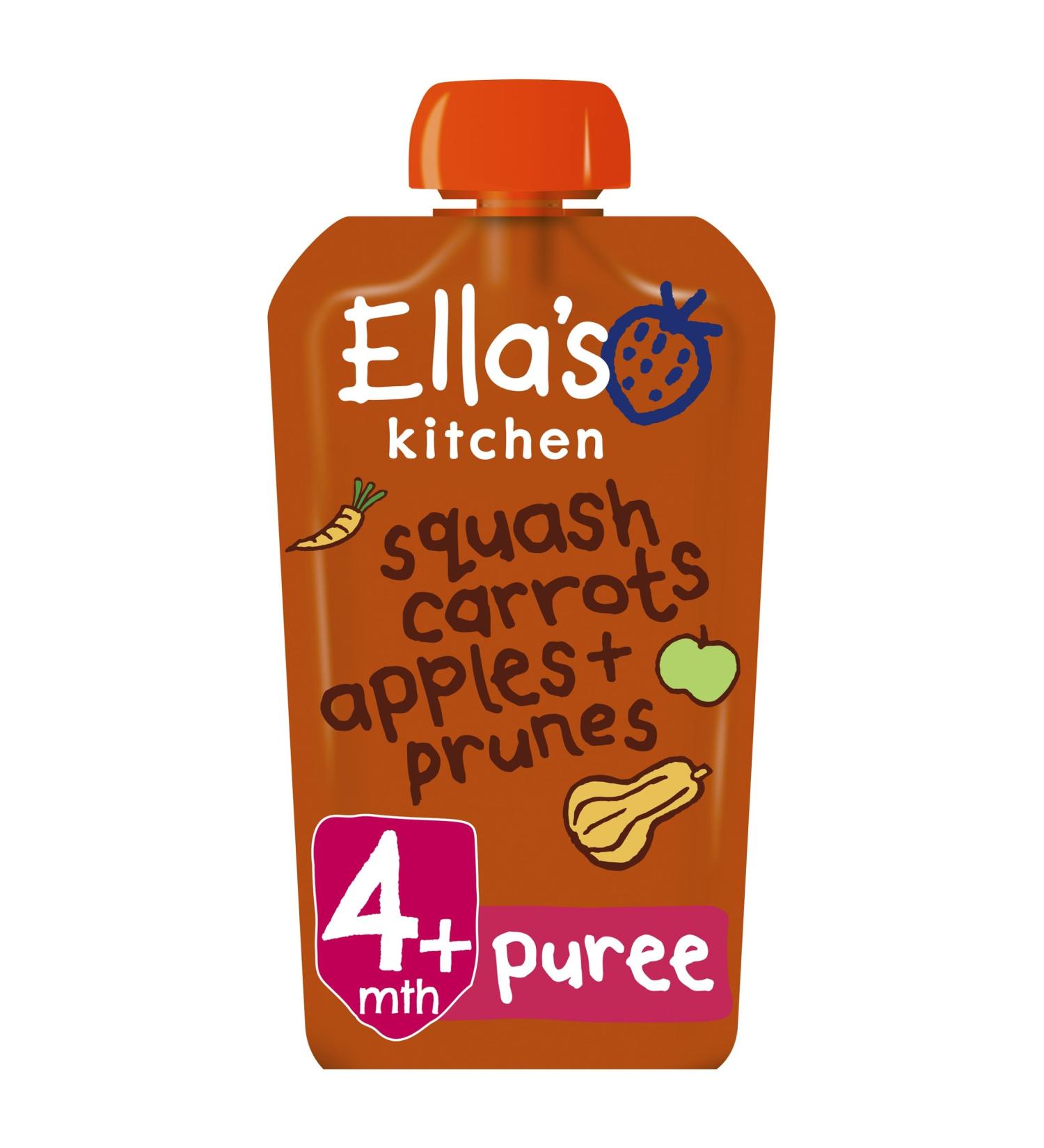 Ella's Kitchen Organic Carrots Apples and Parsnips 120g