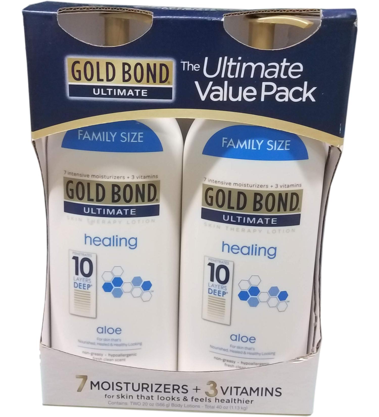 Gold Bond Healing Lotion (2/20 Oz Net Wt 40 Oz)  ()