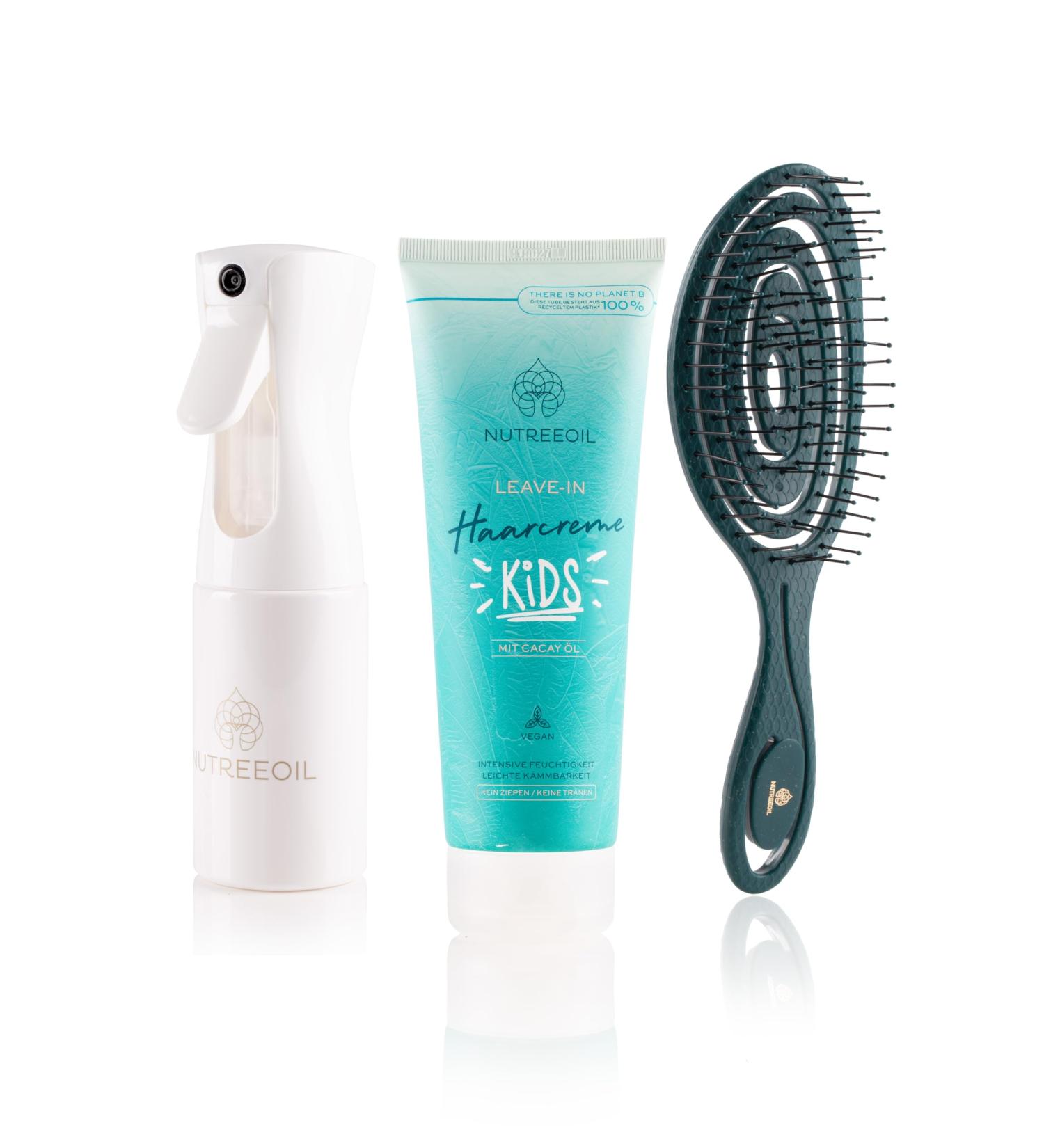 Nutrereeoil Hair Care Gift Set for Children | 3 Premium Products | Moisturizing Leave-in Care for All Hair Types - Buy Online on GoSupps.com