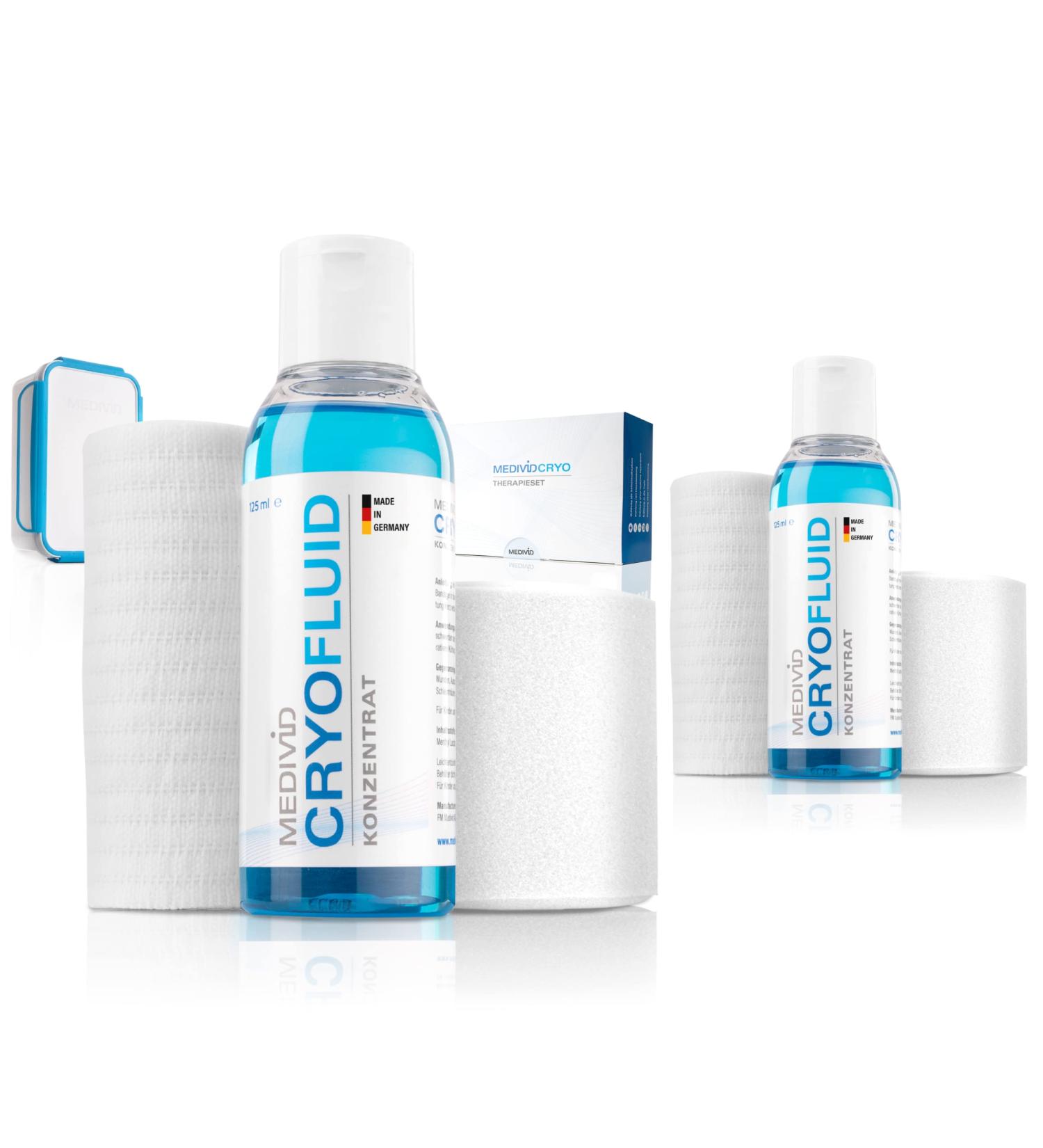 MEDAD Cryo Blue: Ultimate Cold Therapy Set & Refill - Consistent Cooling for Pain Relief - Buy Online on GoSupps.com