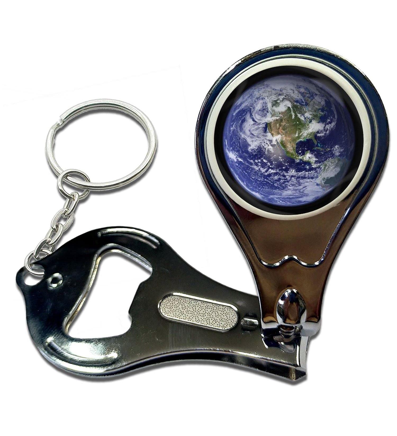 BadgeBeast.co.uk Earth - Key Ring Bottle Opener and Nail Clipper - Buy Online on GoSupps.com