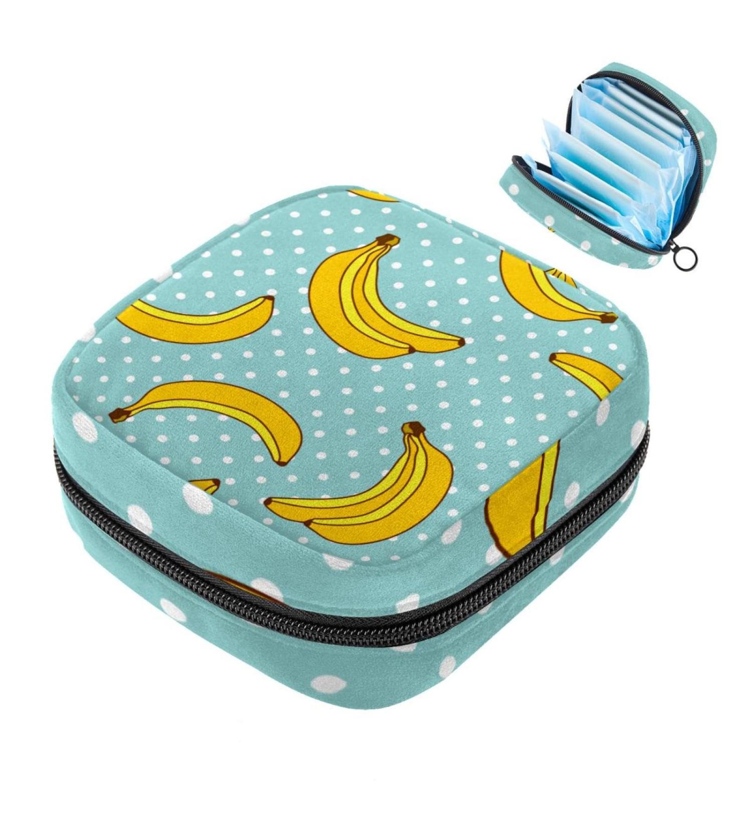 Shop Portable Women's Binding-Storage Bags | Menstrual Cup & Pad Pouches for Teens - Multicolored & Dotted Design - Buy Online on GoSupps.com