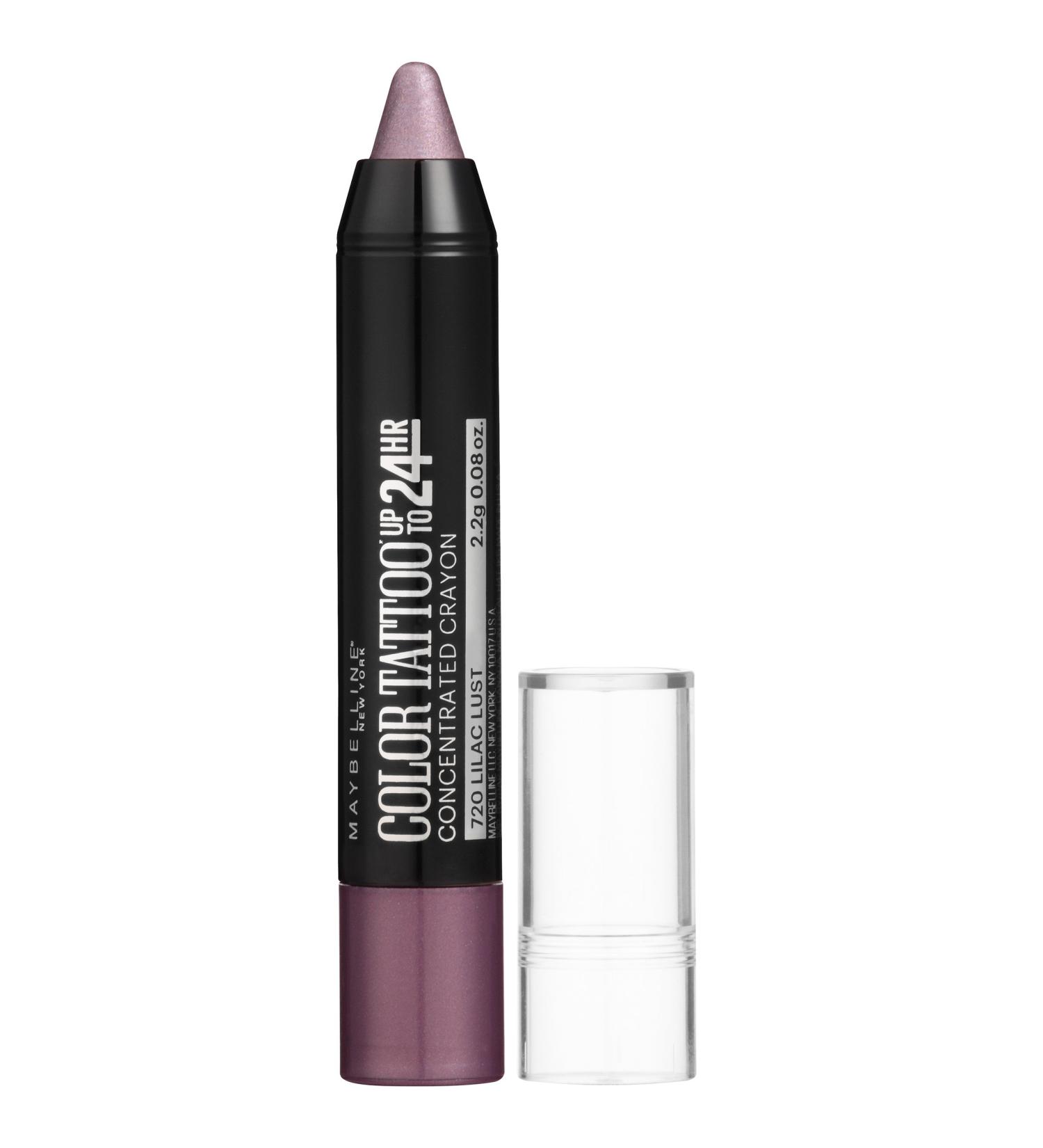 Maybelline Color Tattoo Eyestudio Concentrated Crayon 720 Lilac Lust 0.08 oz - Lilac Lust 1 - Buy Online on GoSupps.com