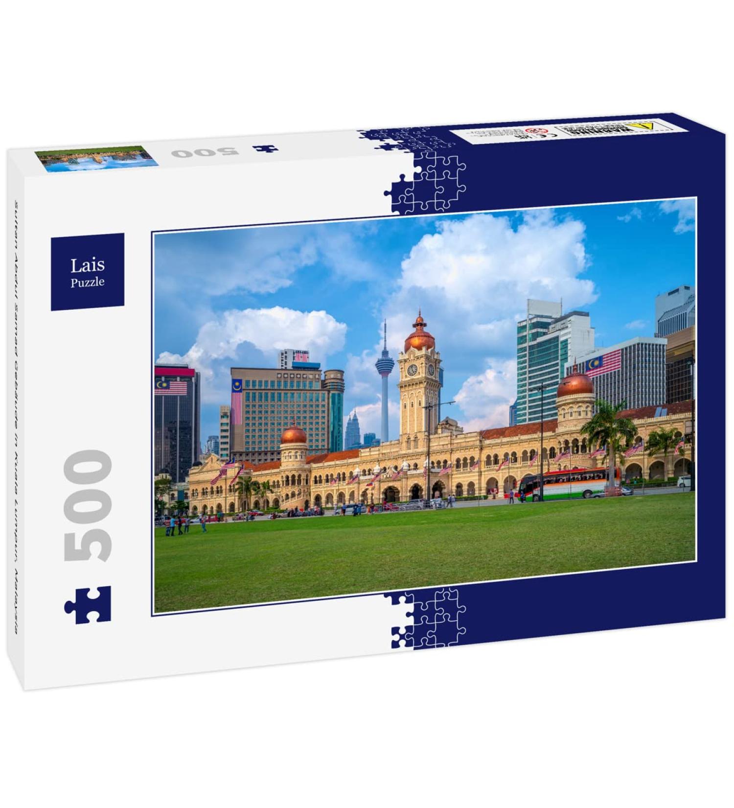 Lais Puzzle Sultan Abdul Samad Building in Kuala Lumpur Malaysia 500 pieces - Buy Online on GoSupps.com