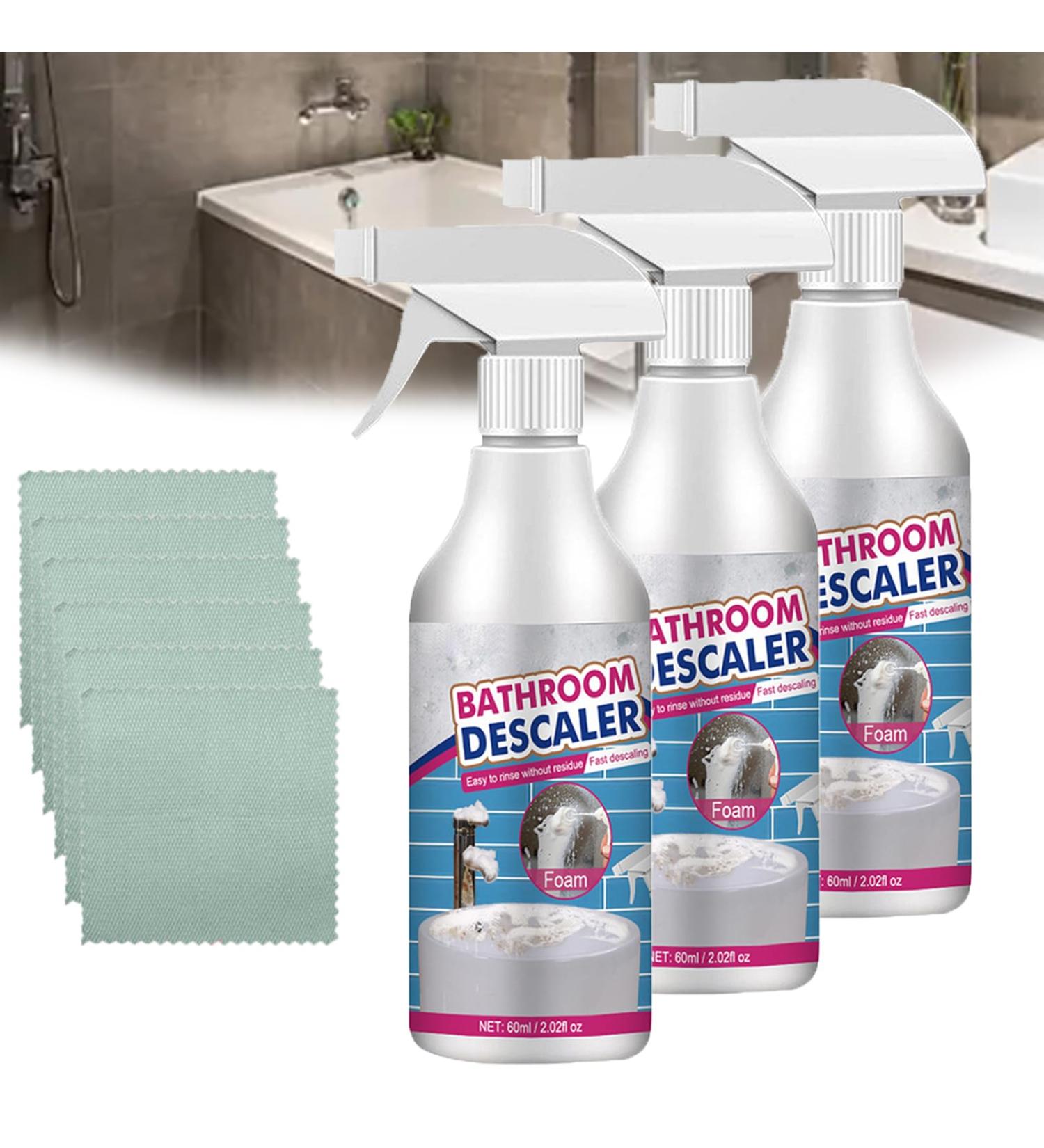 Civilvivid Stubborn Stains Cleaner 60ml/2.02fl.oz Luckydogss Powerful Stubborn Stains Cleaner Luckydogss Bathroom Foaming Cleaner Powerful Descaling Cleaning Agent for Bathroom (3pcs) - Buy Online on GoSupps.com