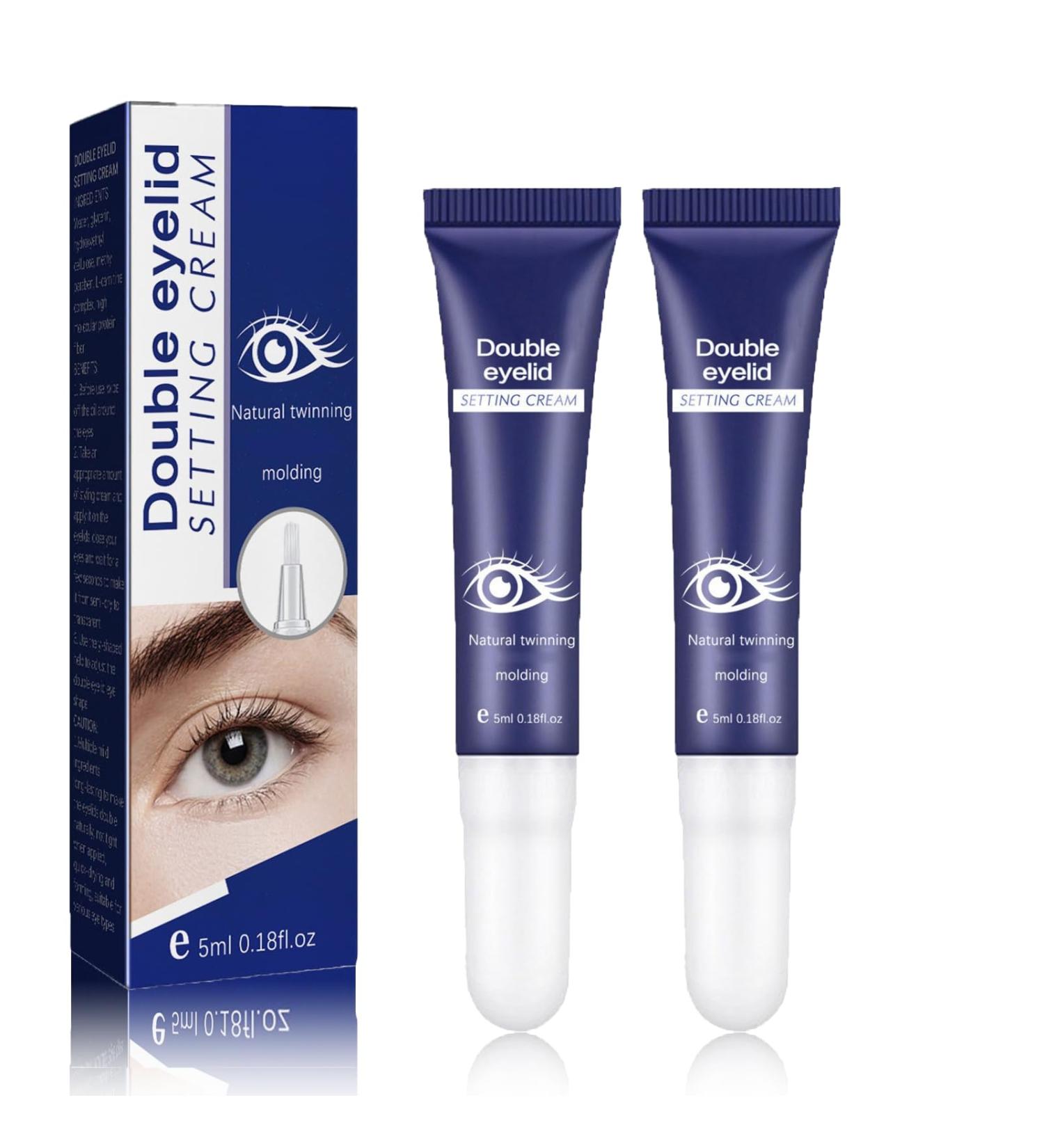  Generisch Double Eyelid Defining Cream Eye-Lift Cream Eye-Lift Cream Long Lasting Invisible Eyelid Lifting Styling Cream for Eyelid Lift and Styling (2P 10ml) - Buy Online on GoSupps.com