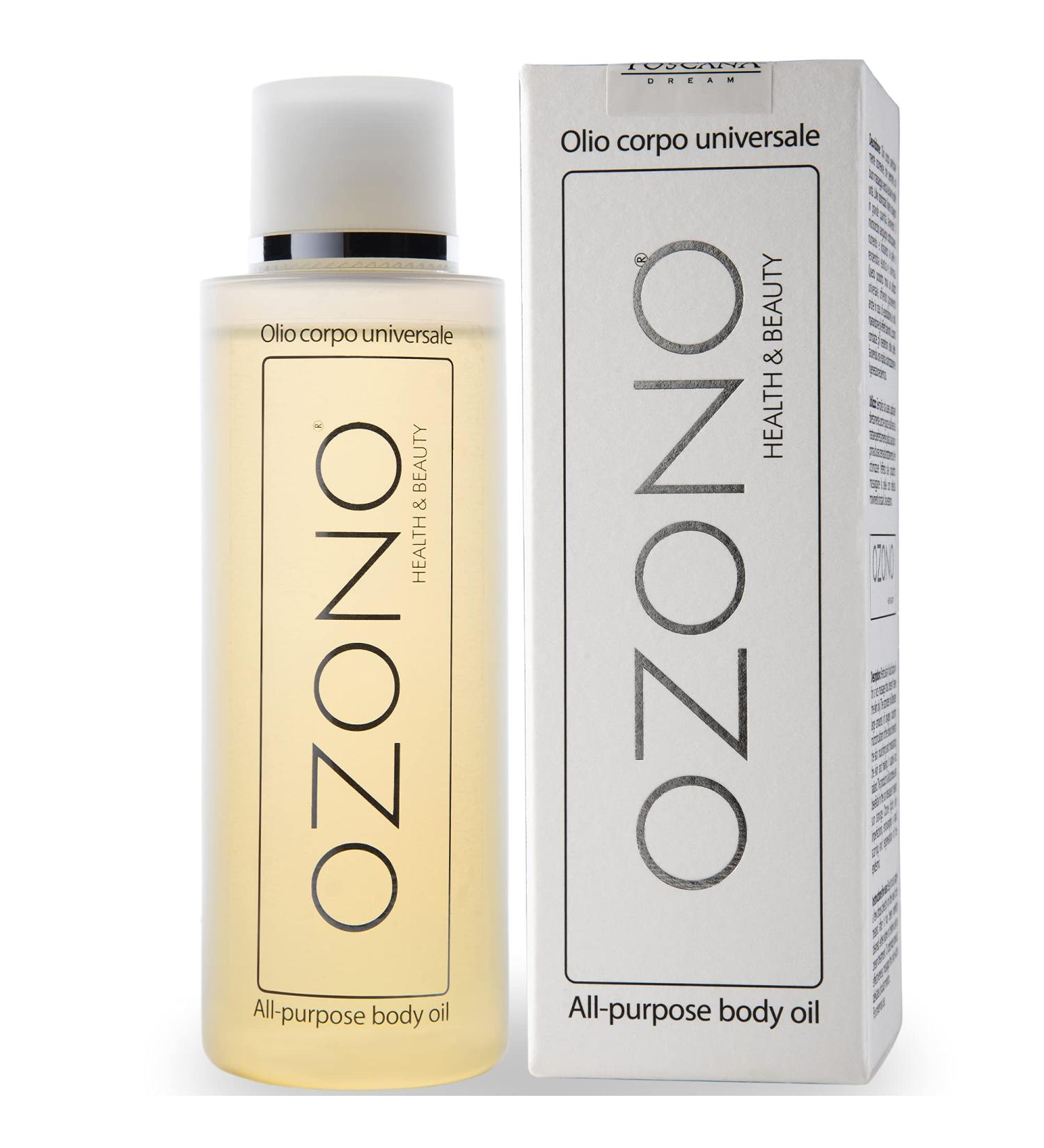 OZONO H&B - Univeselle Body Oil with Ozonized Oil - MADE IN ITALY (200 ml) - Buy Online on GoSupps.com