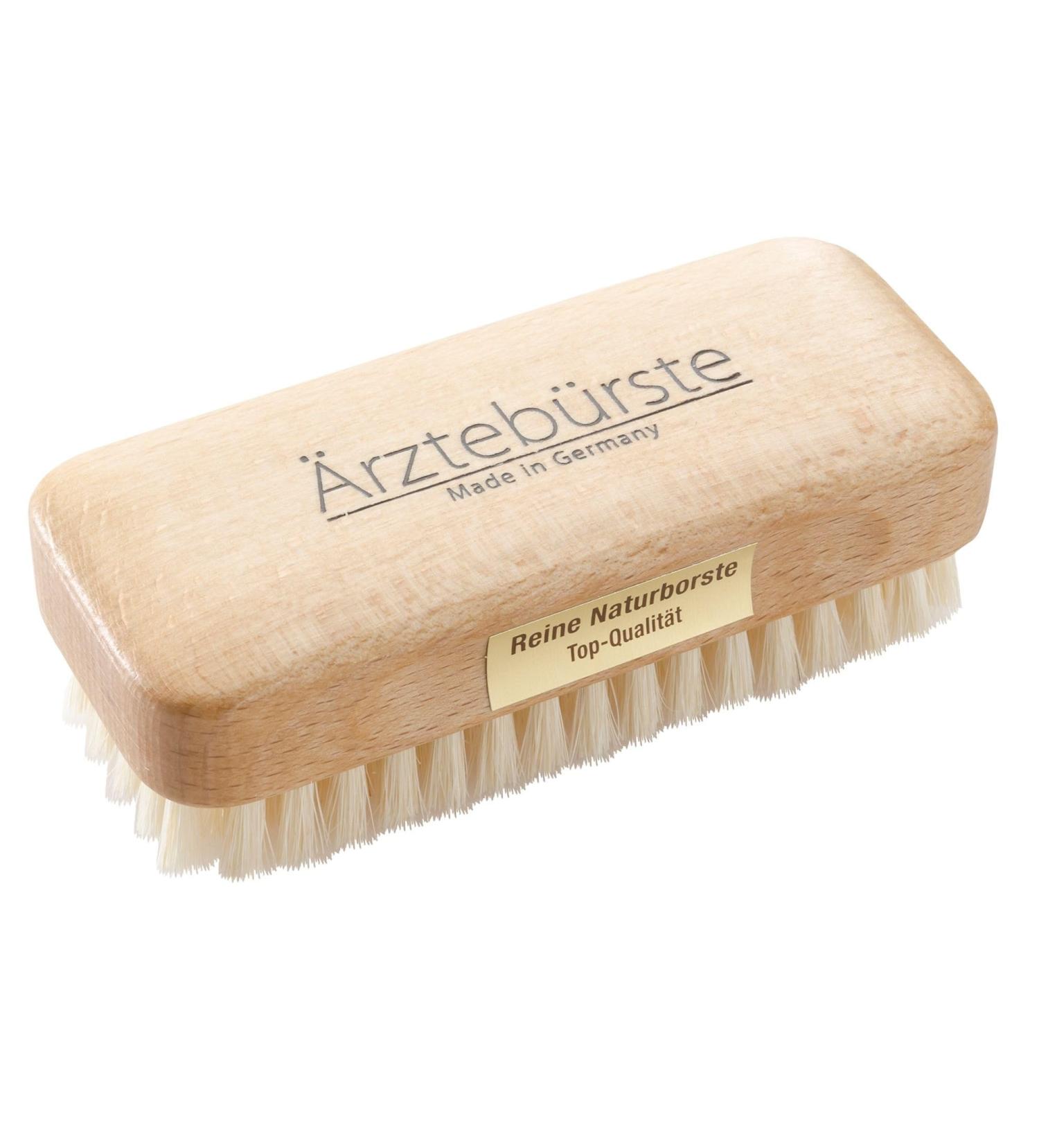REMOS Hand Brush - Soft Natural Bristles & Beech Wood - Doctor's Brush for Gentle Cleaning | Eco-Friendly 1 Piece - Buy Online on GoSupps.com