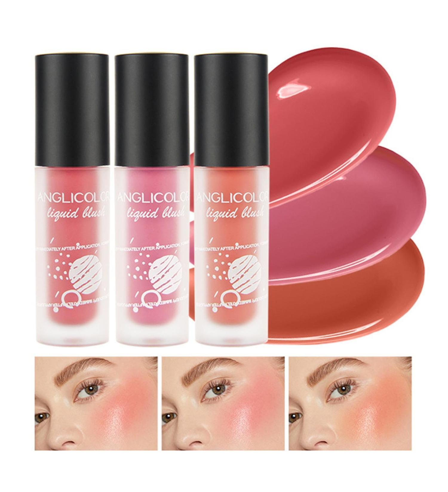 Cream Blush For Cheeks | Brightening Contouring Cheek Tint - Natural Looking Breathable Feel Valentines' Day For Women Wife Girlfriends Shakven - Buy Online on GoSupps.com