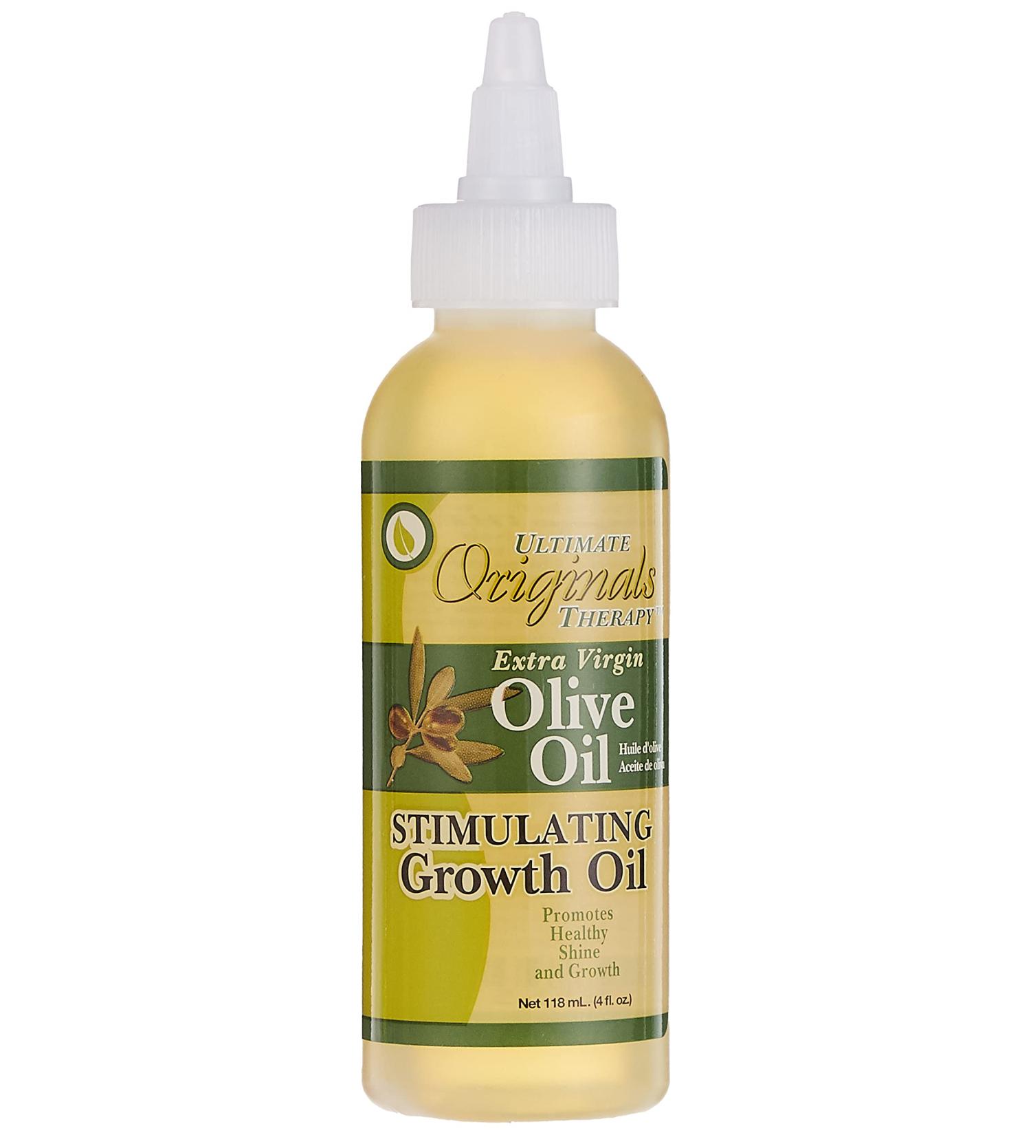 Originals by Africa's Best Therapy Extra Virgin Olive Oil Stimulating Growth Oil - 4oz Bottle - Buy Online on GoSupps.com