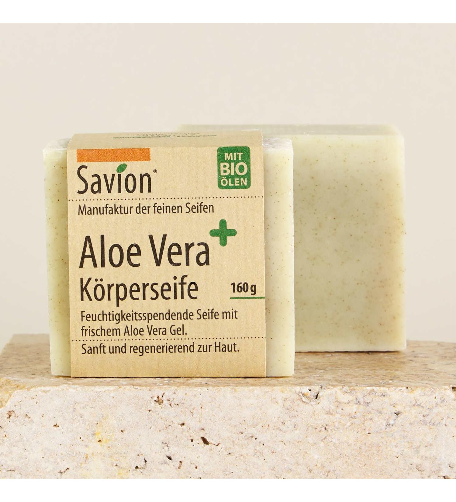  Savion Savion Body soap Aloe Vera plus 160g - Buy Online on GoSupps.com
