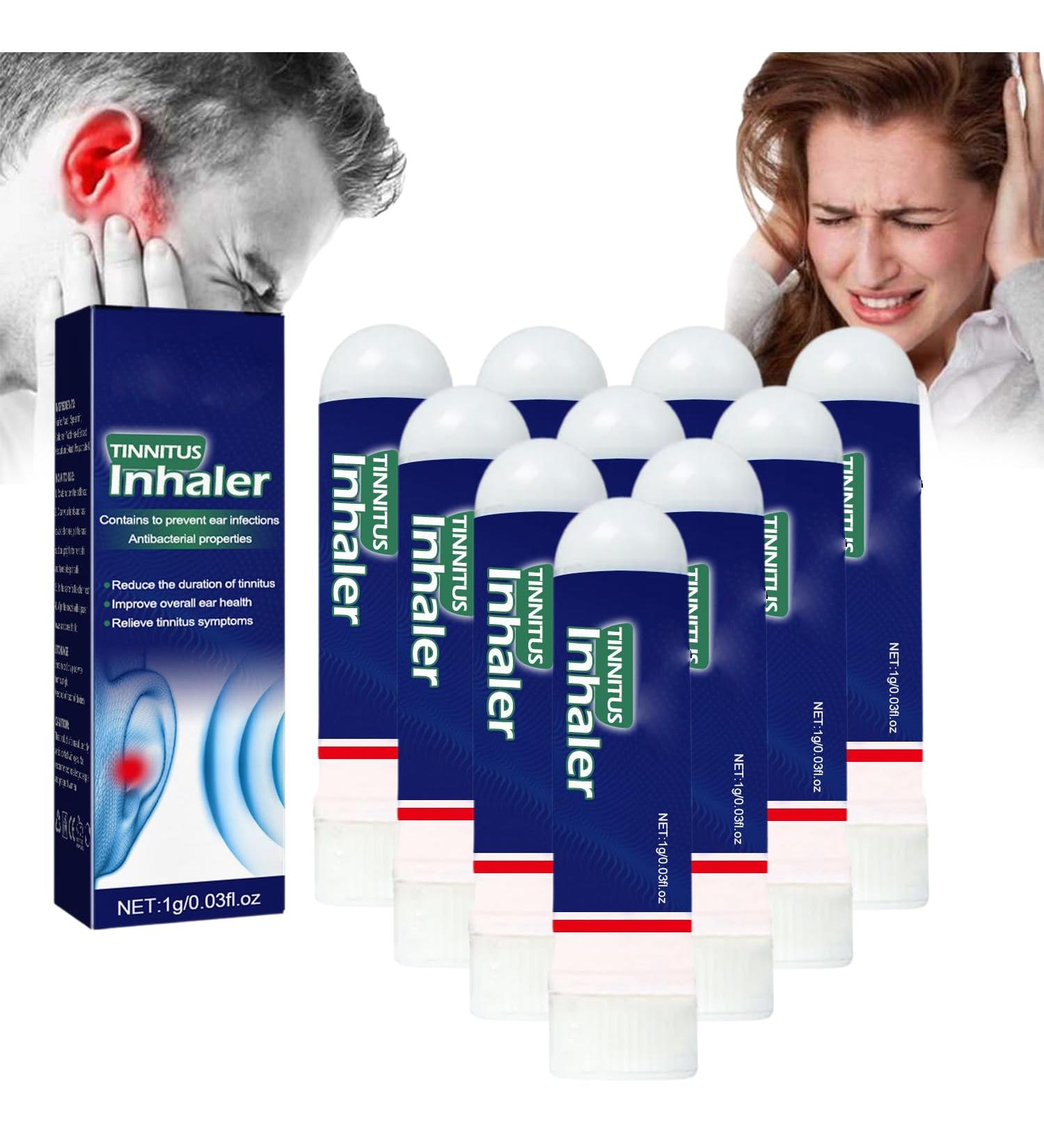 Techsilen Tinnitus Relief Inhalator - 10 PCs | EchoEase Nose Inhalator for Effective Tinnitus Relief - International Shipping Available - Buy Online on GoSupps.com
