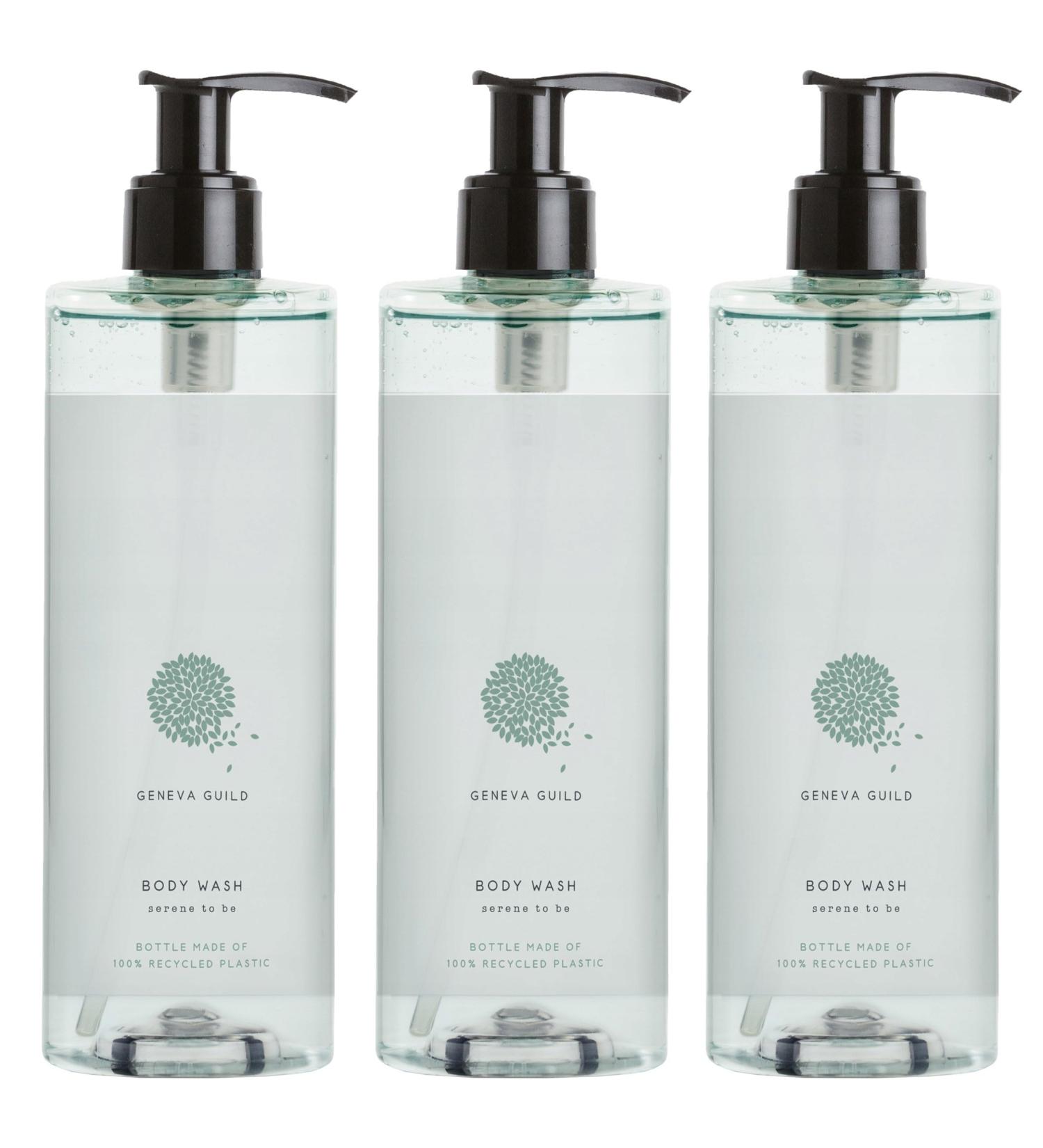 sarcia.eu Geneva Guild Body Wash - Body Cleansing Gel (3x380ml)