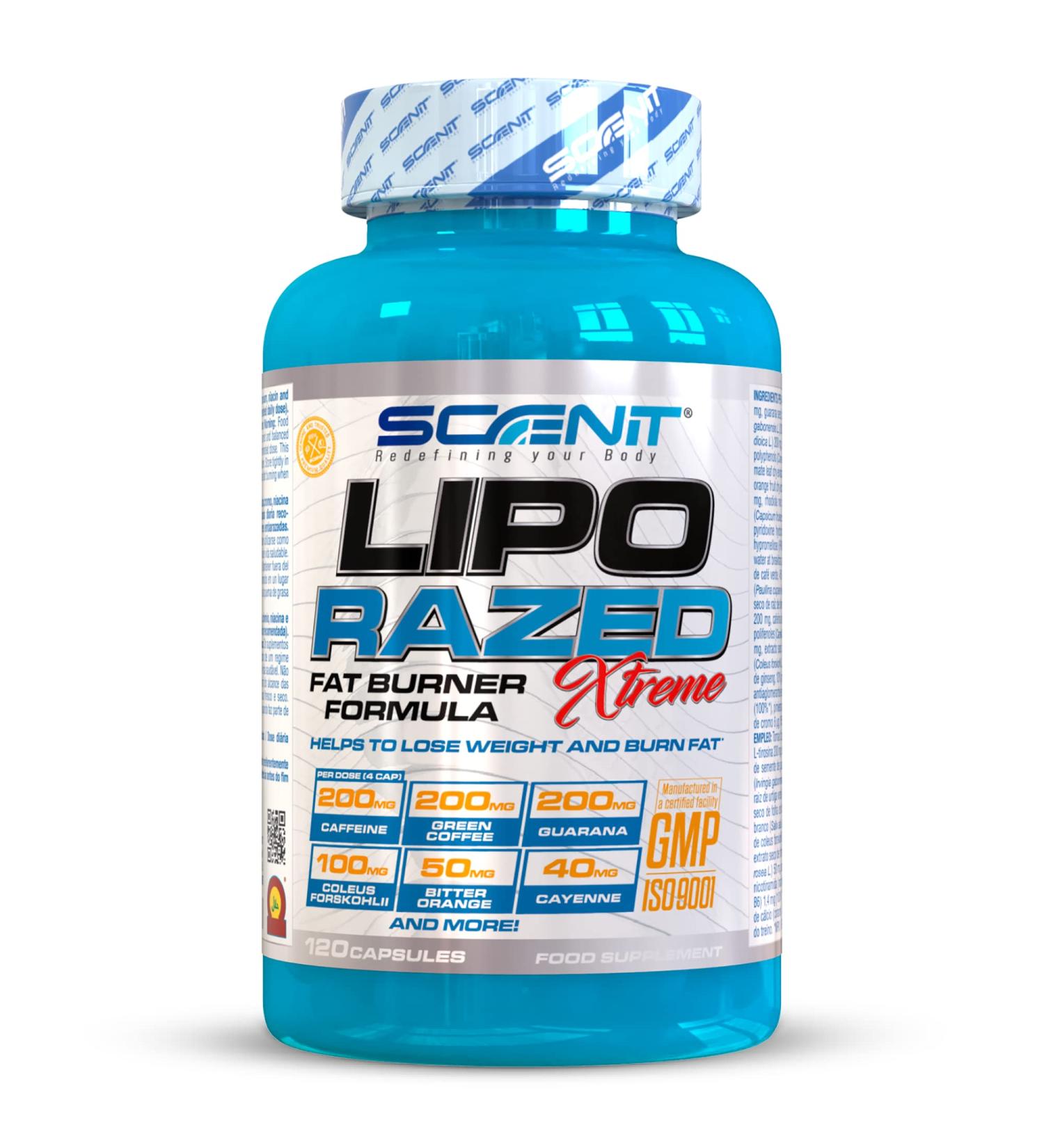 Shop Lipo Razed Xtreme Fat Burner | 19 Active Ingredients for Thermogenic Weight Loss - Buy Online on GoSupps.com