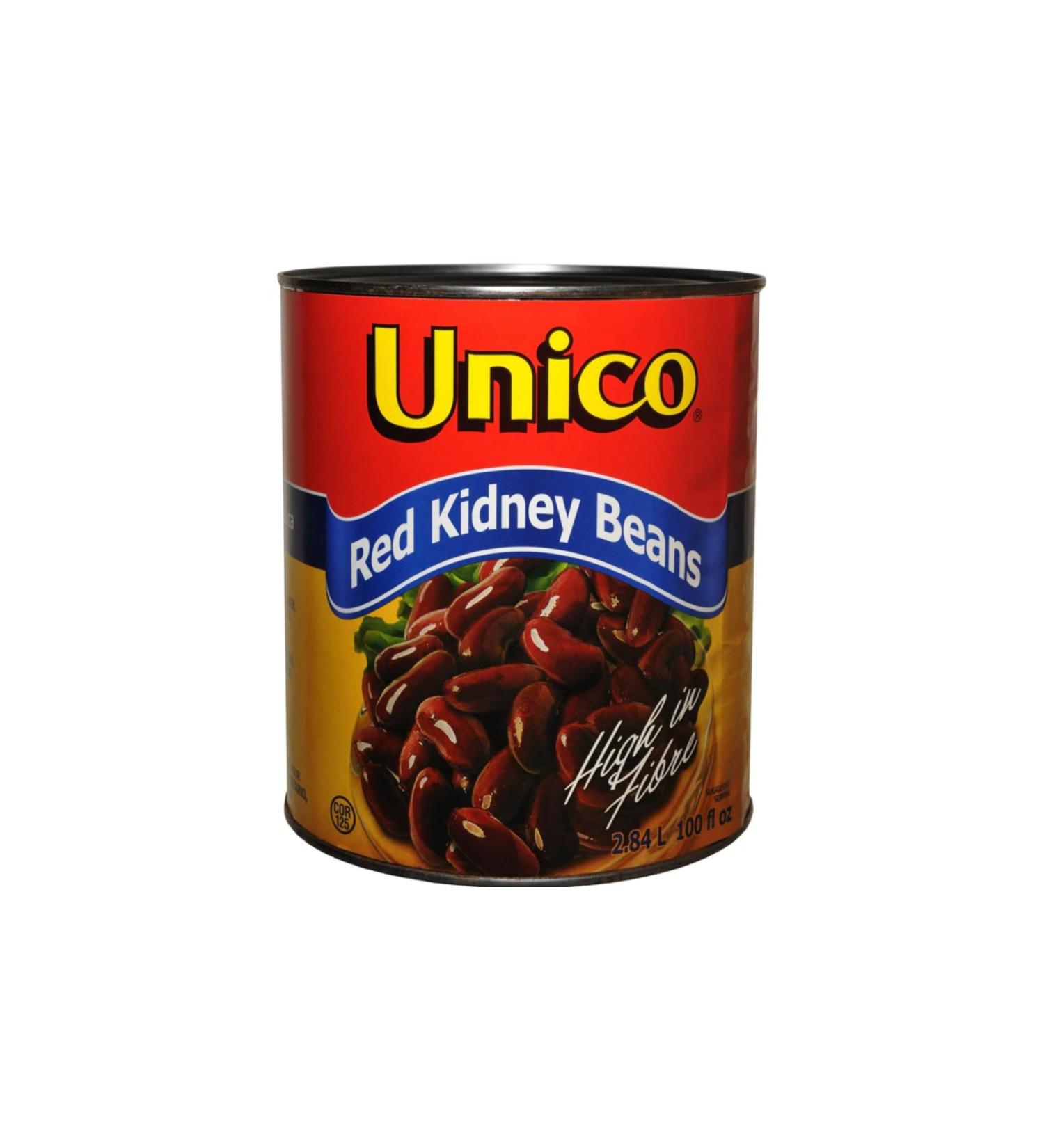 Unico - Kidney Beans - Red 100 oz (Pack of 6)