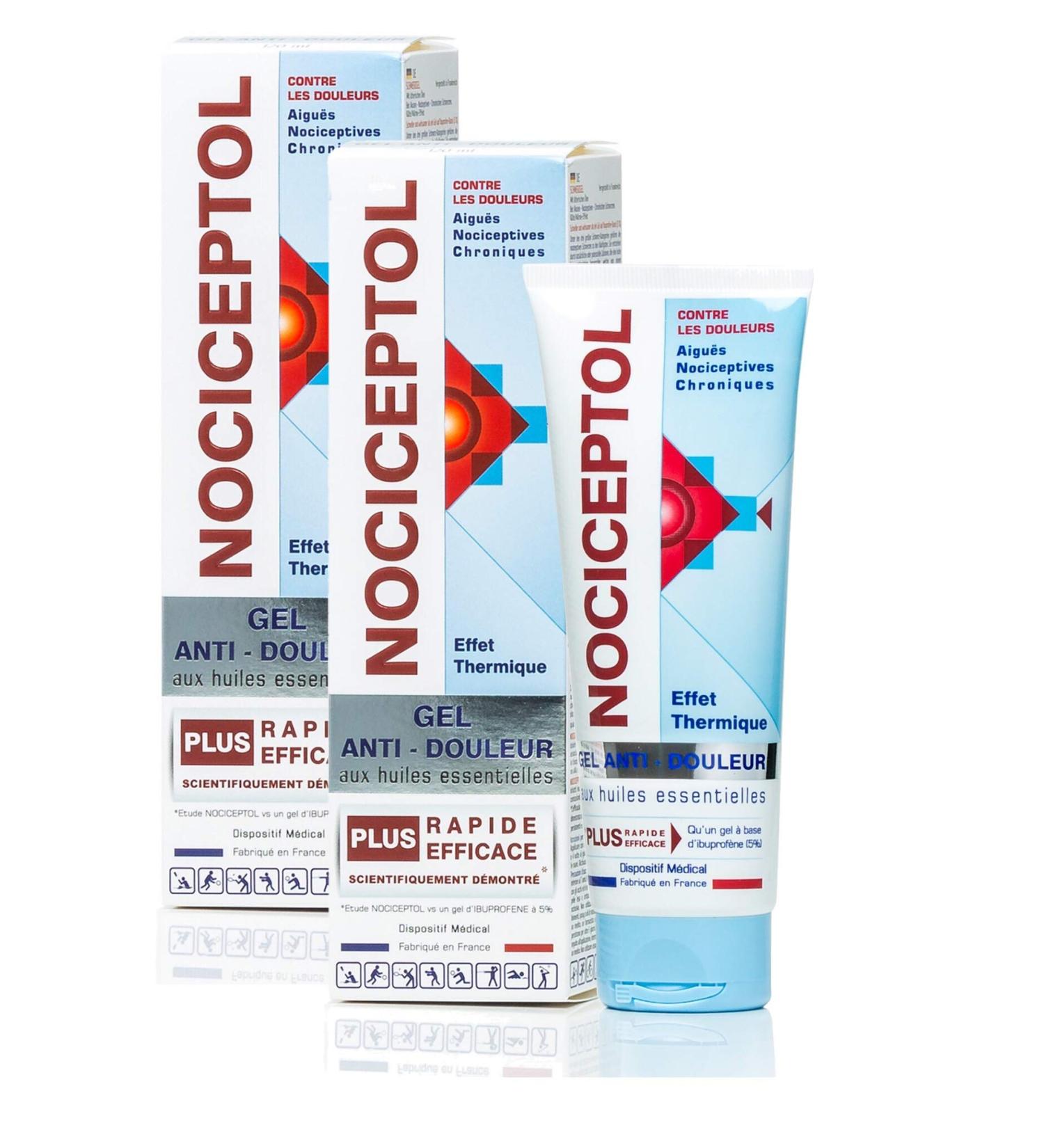 POLIDIS NOCICEPTOL pain gel 2 x 120 ml 120 ml (pack of 2)