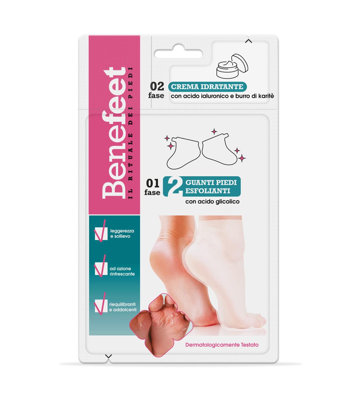 BENEFEET Gant pieds exfoliant