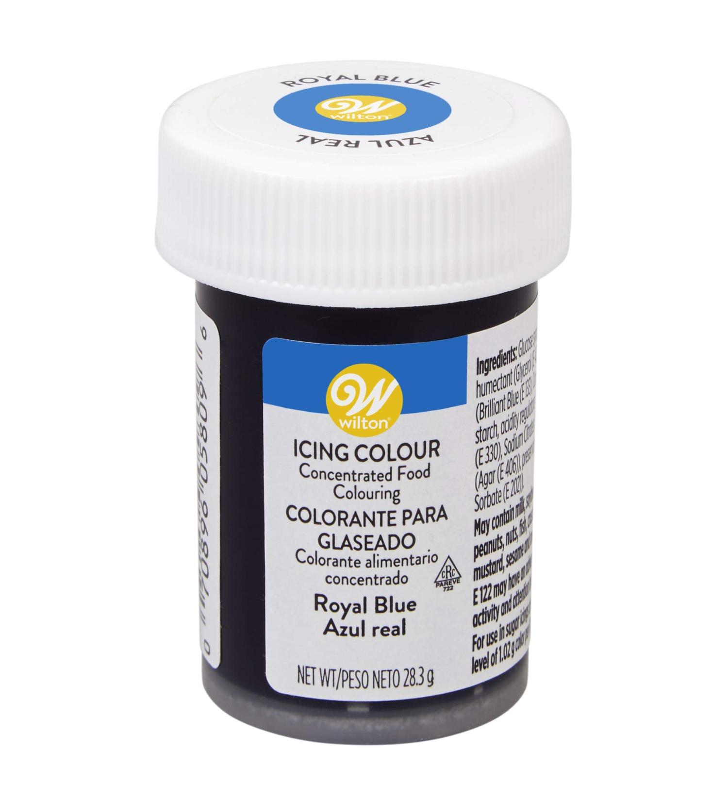 Wilton Royal Blue Gel Icing Colour 28.3 g - Vibrant Edible Food Coloring - Buy Online on GoSupps.com