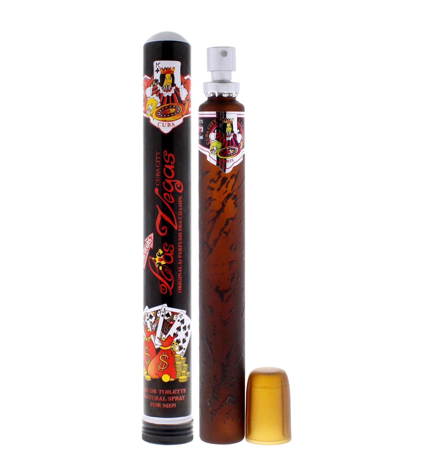 Cuba City Las Vegas by Cuba for Men 1.17 oz Eau de Toilette Spray Amber Wood 1.17 Fl Oz (Pack of 1) - Buy Online on GoSupps.com