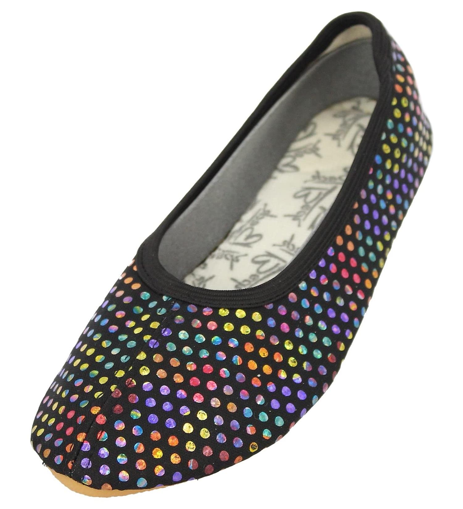 Beck Girls Dot Multi Gymnastics Shoes - Black 28 EU | Stylish & Comfortable International Shipping - Buy Online on GoSupps.com