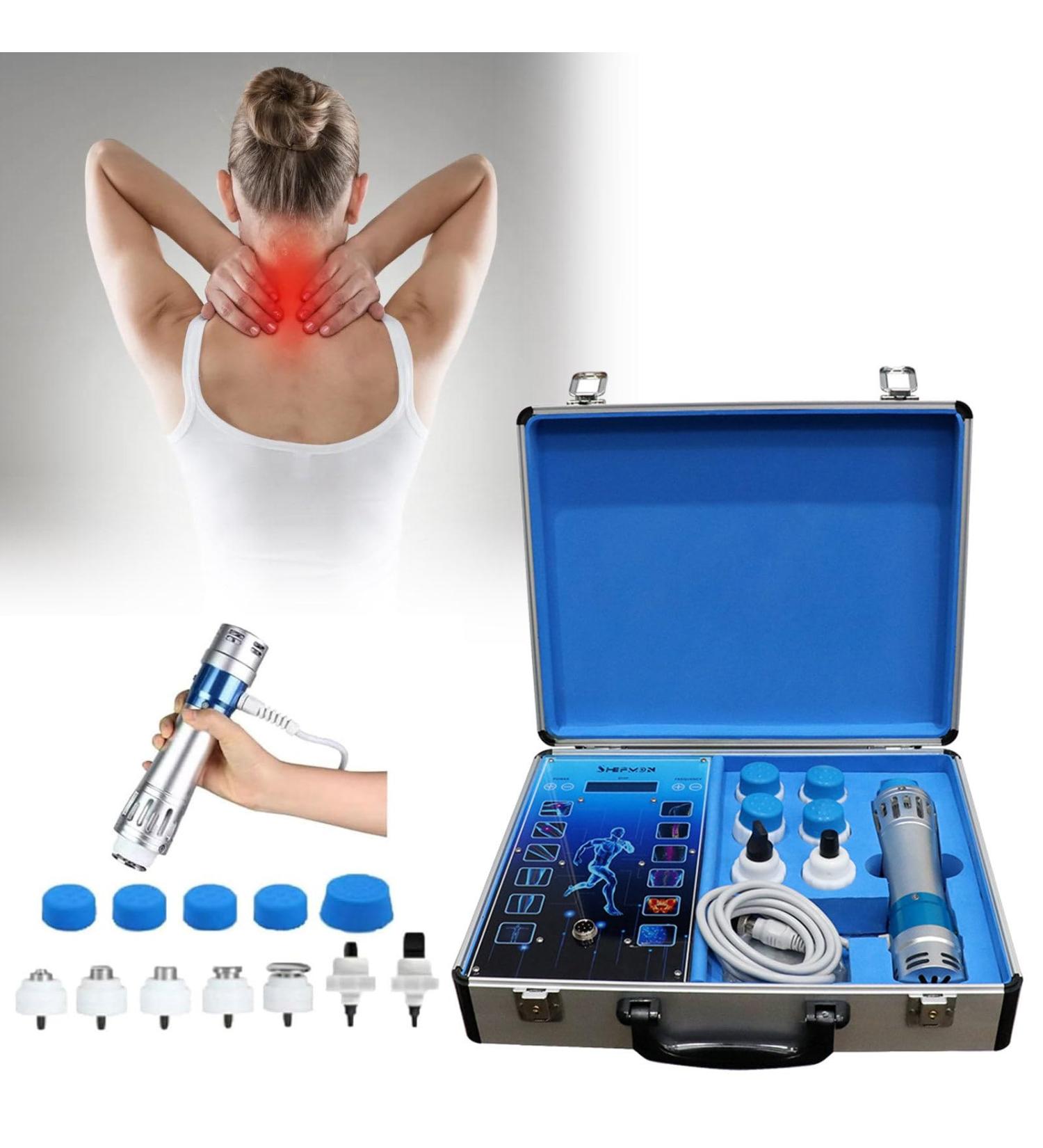 ZIXIAOS Shock Wave Therapy Device for ED & Pain Relief | Professional Muscle Massage & Extracorporeal Treatment - Buy Online on GoSupps.com